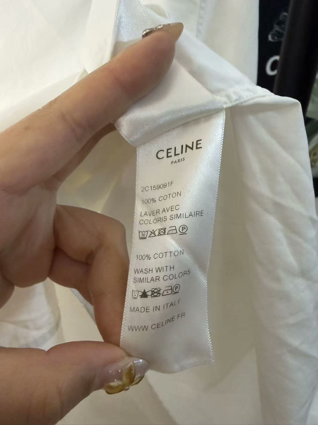 Celine Celine White Shirt m Men Size US M / EU 48-50 / 2 - 3 Thumbnail