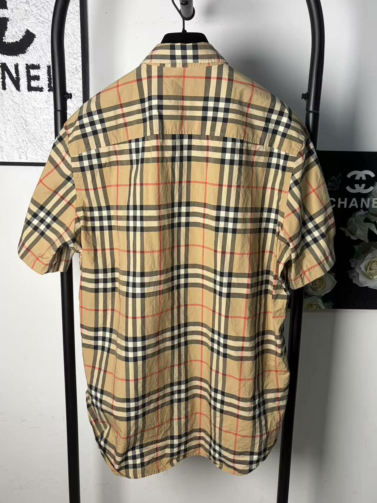 Burberry Burberry Plaid White Shirt xl Men Size US XL / EU 56 / 4 - 2 Thumbnail