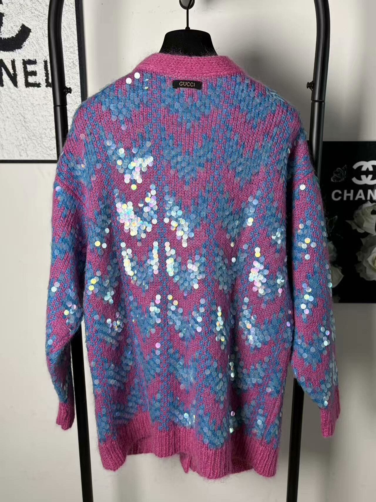 Gucci Gucci White Sweater S Women Size S / US 4 / IT 40 - 2 Thumbnail
