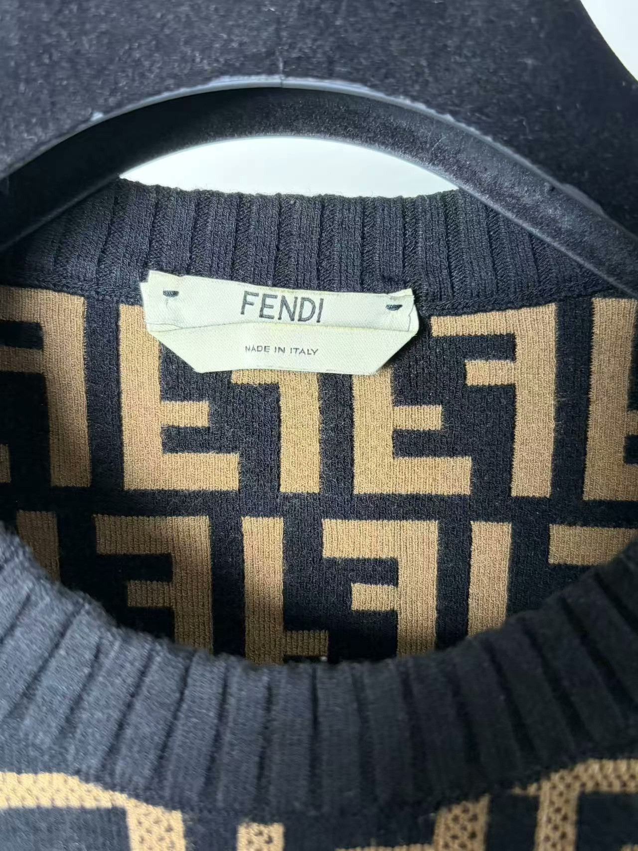 Fendi Fendi Knit White Sweater L Women Size L / US 10 / IT 46 - 3 Thumbnail