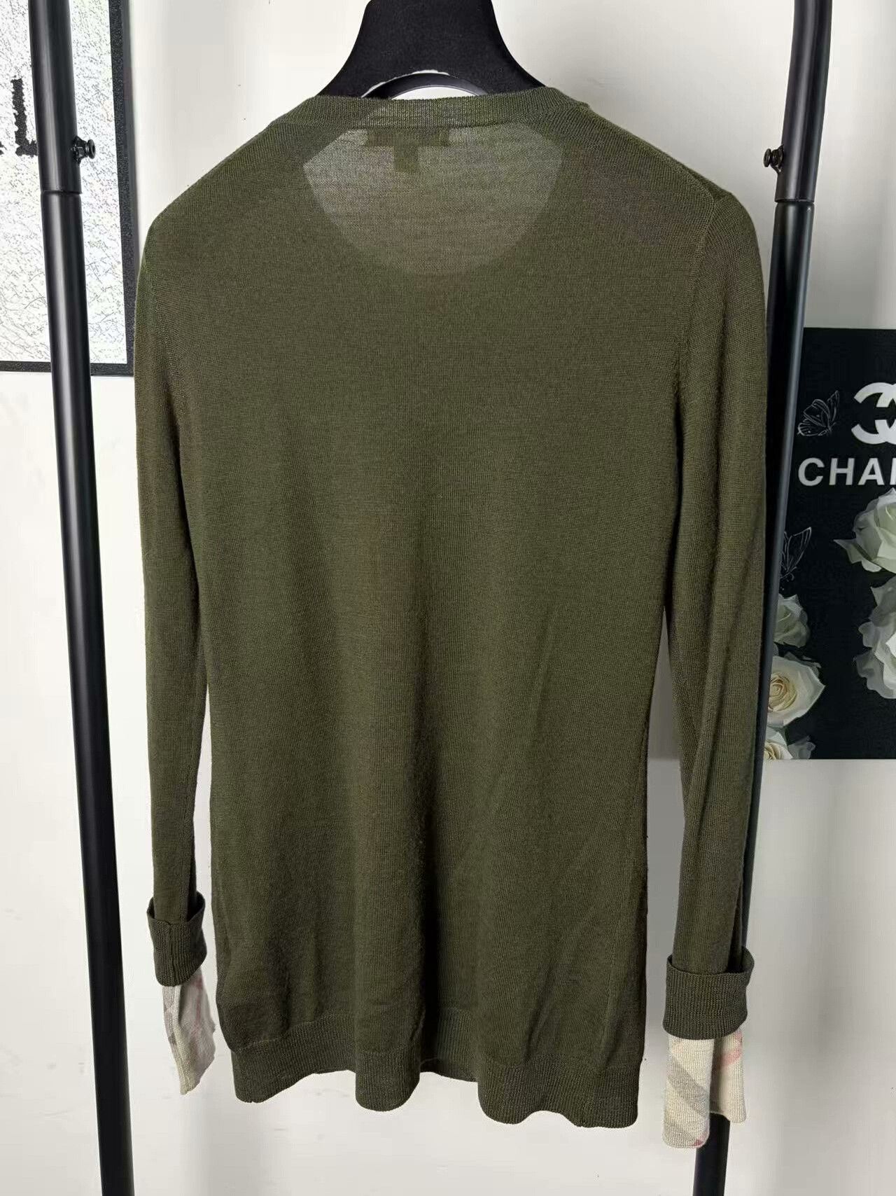 Burberry Burberry Knit Wool White Sweater s Men Size US S / EU 44-46 / 1 - 2 Thumbnail