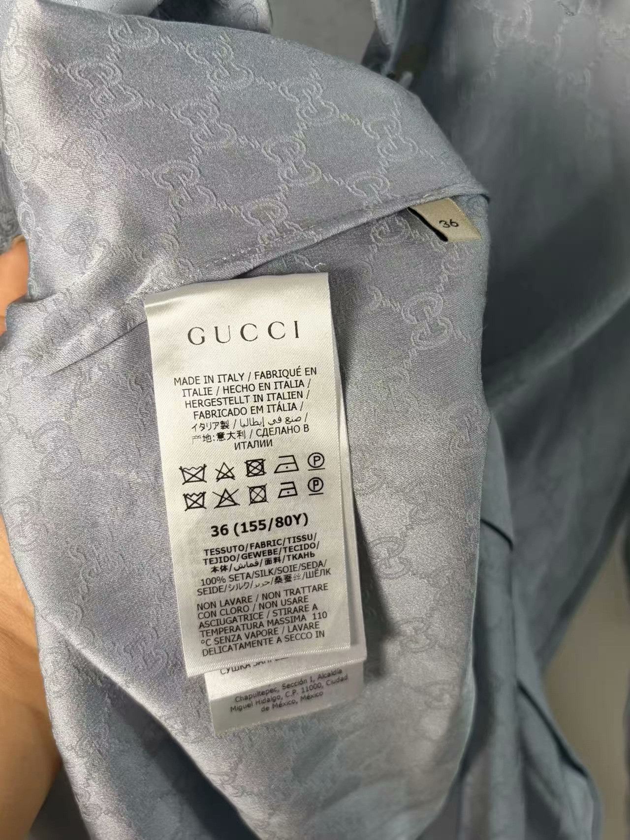 Gucci Gucci White Shirt m women Size XS / US 0-2 / IT 36-38 - 3 Thumbnail