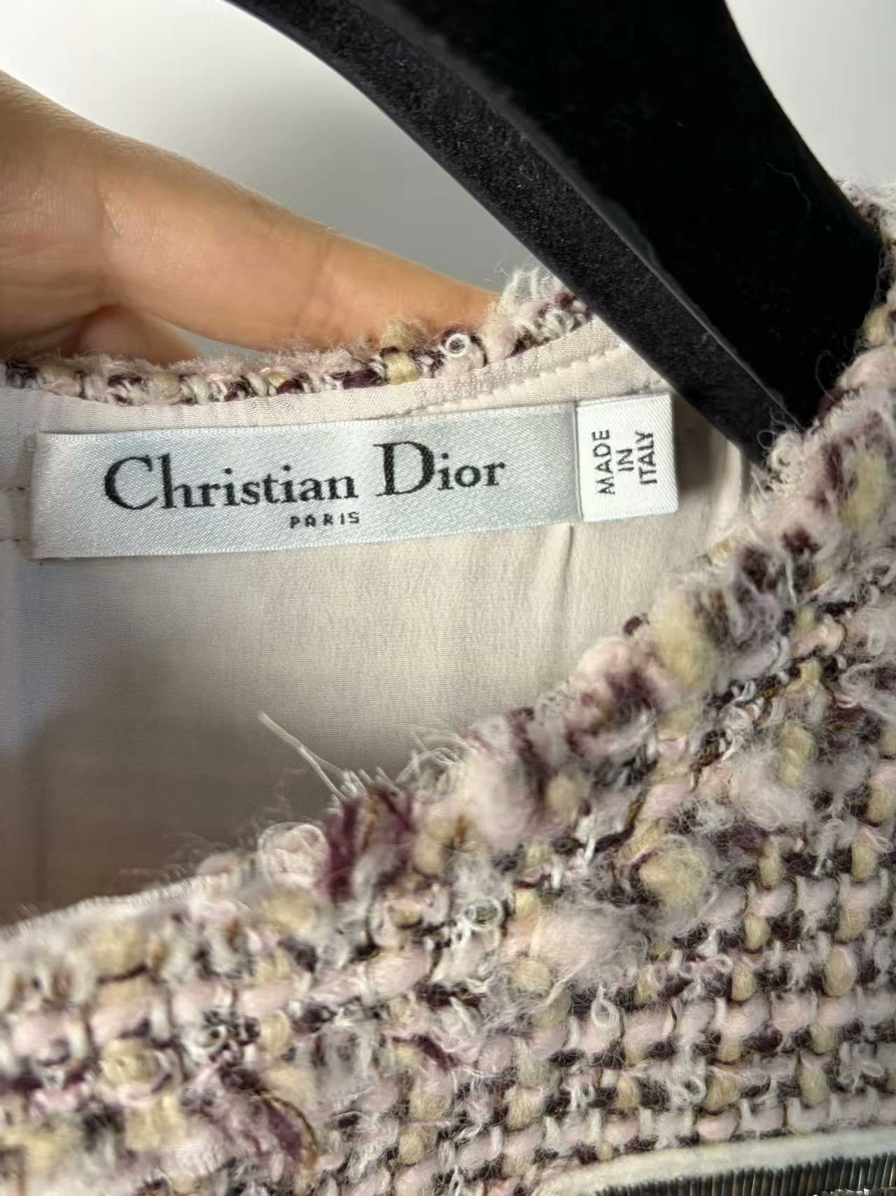 Dior Dior Wool White Tank Top M Women Size M / US 6-8 / IT 42-44 - 4 Thumbnail