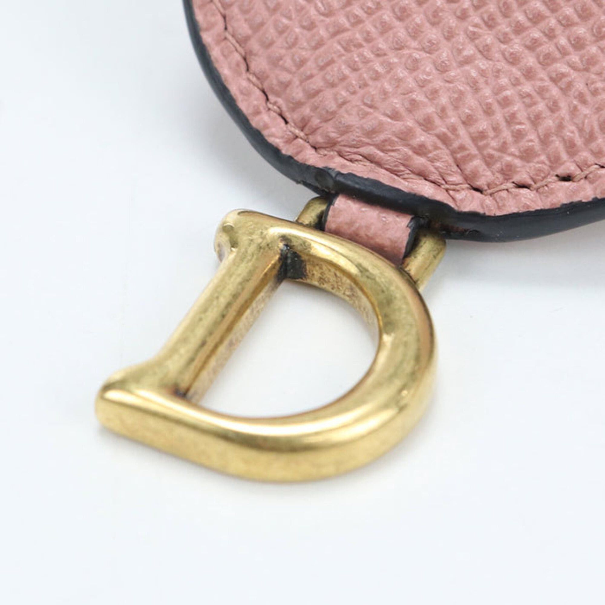 Dior Christian Dior DIOR Lotus Wallet Tri-fold Wallet, Saddle Leather, Women's, Pink Size ONE SIZE - 7 Thumbnail