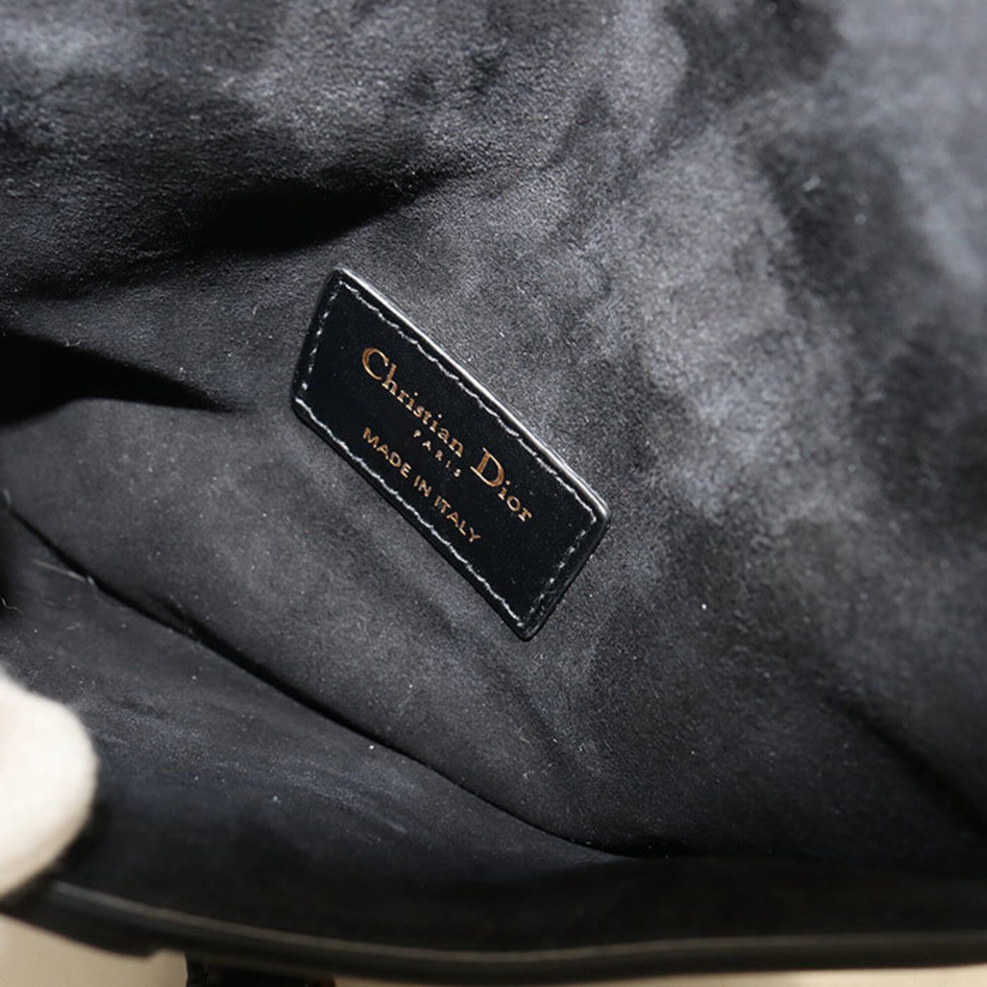 Dior Christian Dior DIOR Dior Body Bag Belt Saddle Women's Black Size ONE SIZE - 4 Thumbnail
