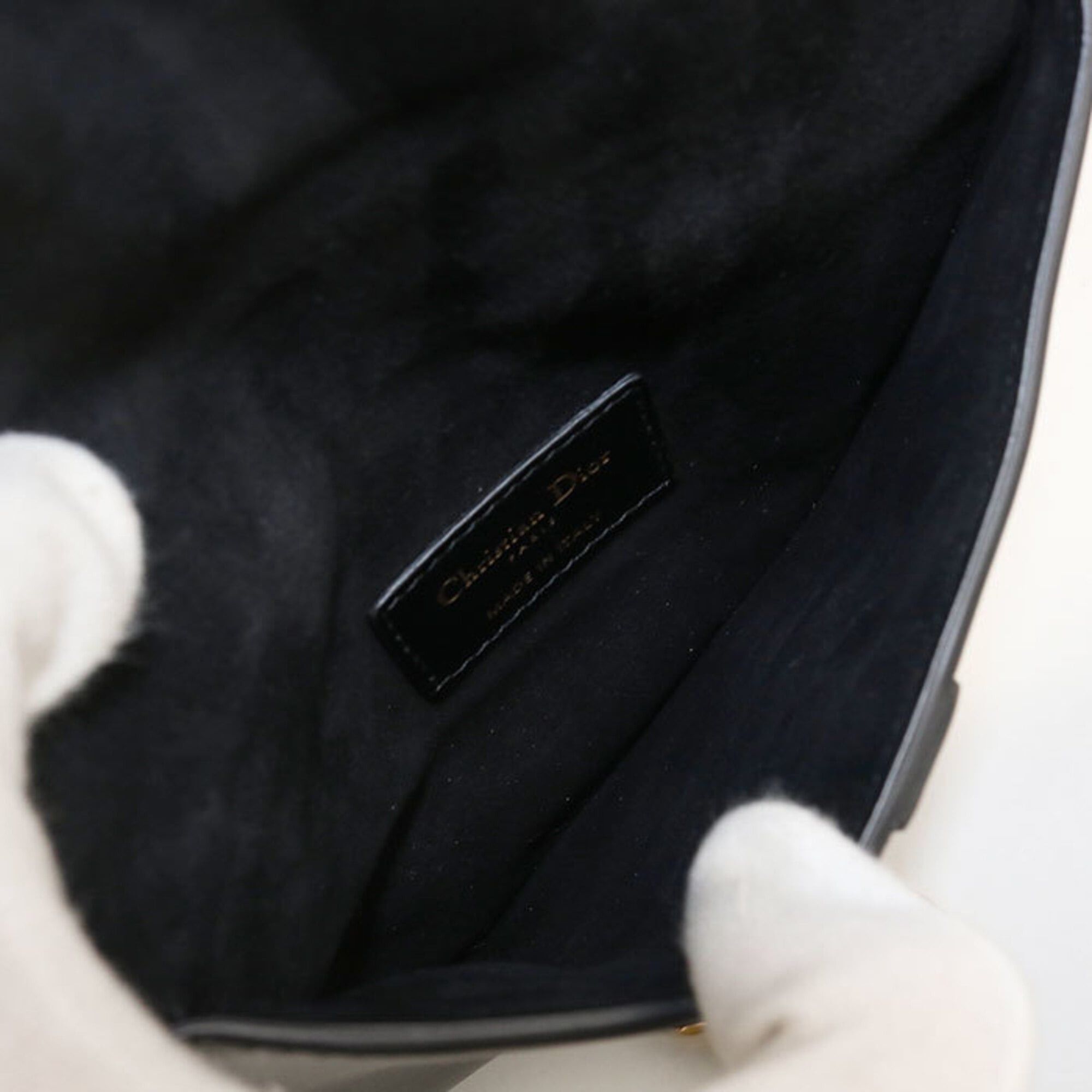 Dior Christian Dior DIOR Dior Body Bag Belt Saddle Women's Black Size ONE SIZE - 3 Thumbnail