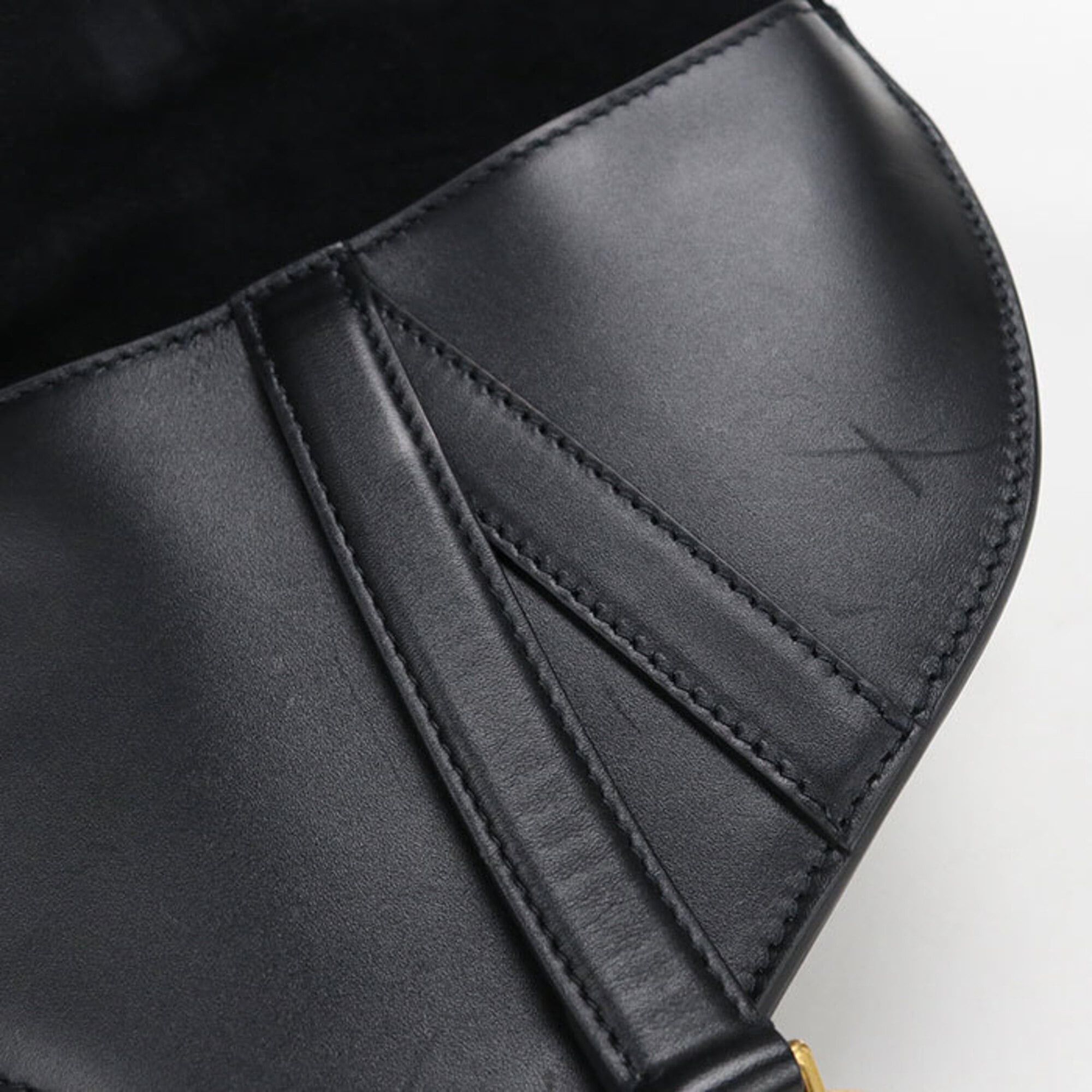 Dior Christian Dior DIOR Dior Body Bag Belt Saddle Women's Black Size ONE SIZE - 5 Thumbnail