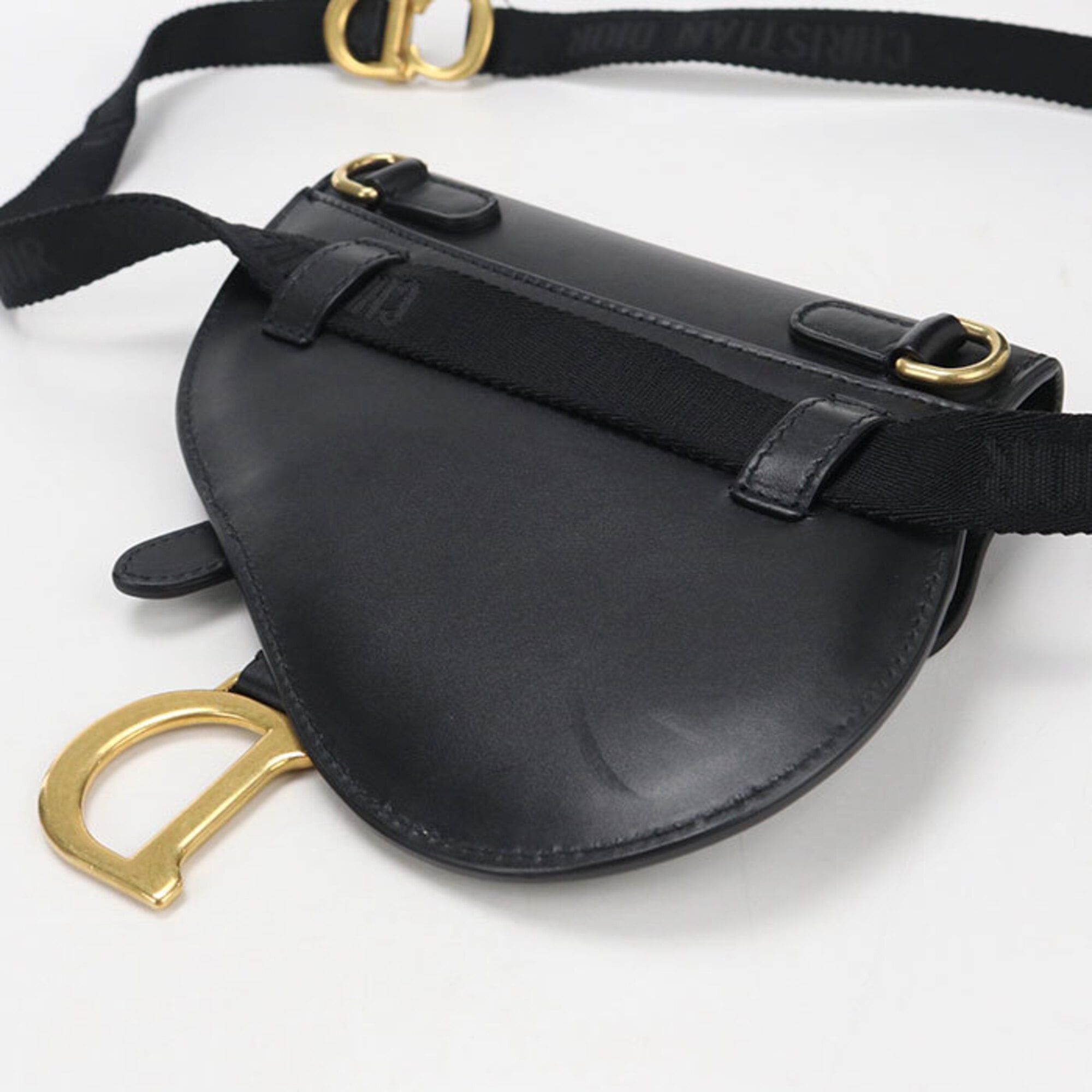 Dior Christian Dior DIOR Dior Body Bag Belt Saddle Women's Black Size ONE SIZE - 2 Thumbnail