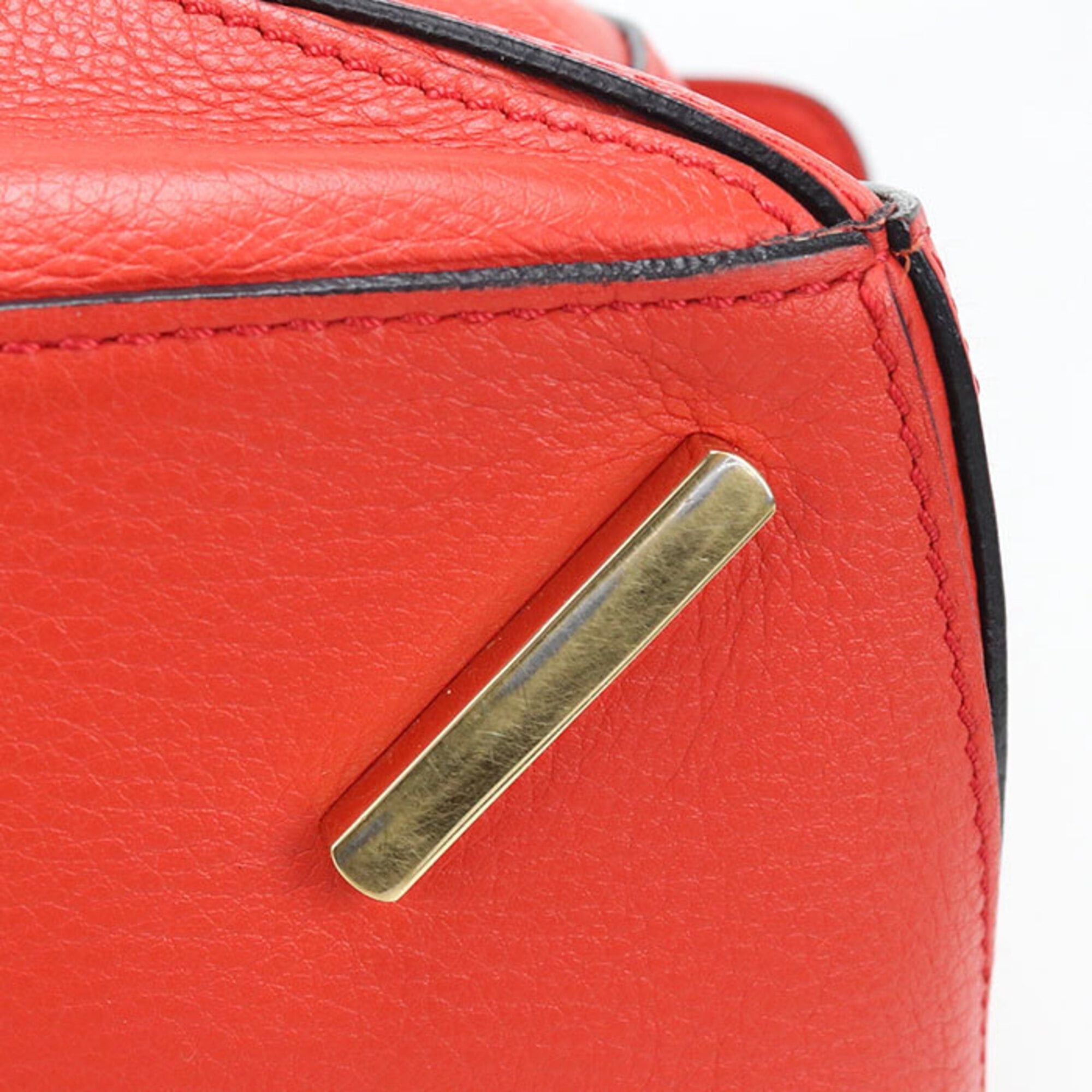 Loewe Loewe Handbag 2WAY Puzzle Bag Women's Red Size ONE SIZE - 6 Thumbnail