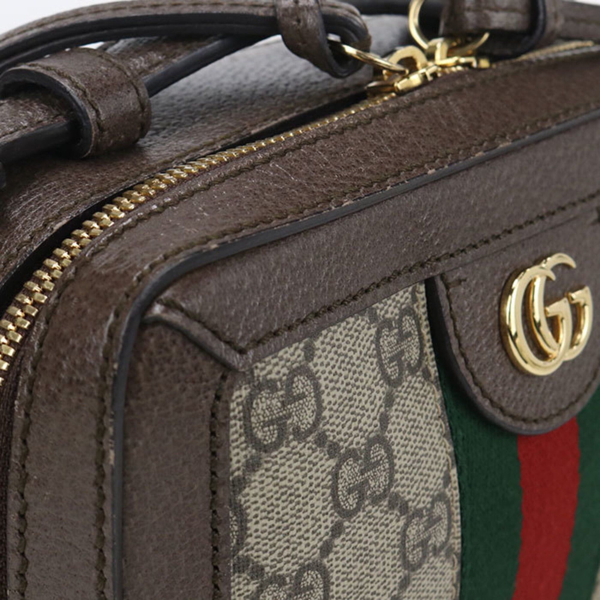 Gucci GUCCI Ophidia Crossbody Shoulder Bag 602576 (Brown) Size ONE SIZE - 7 Thumbnail