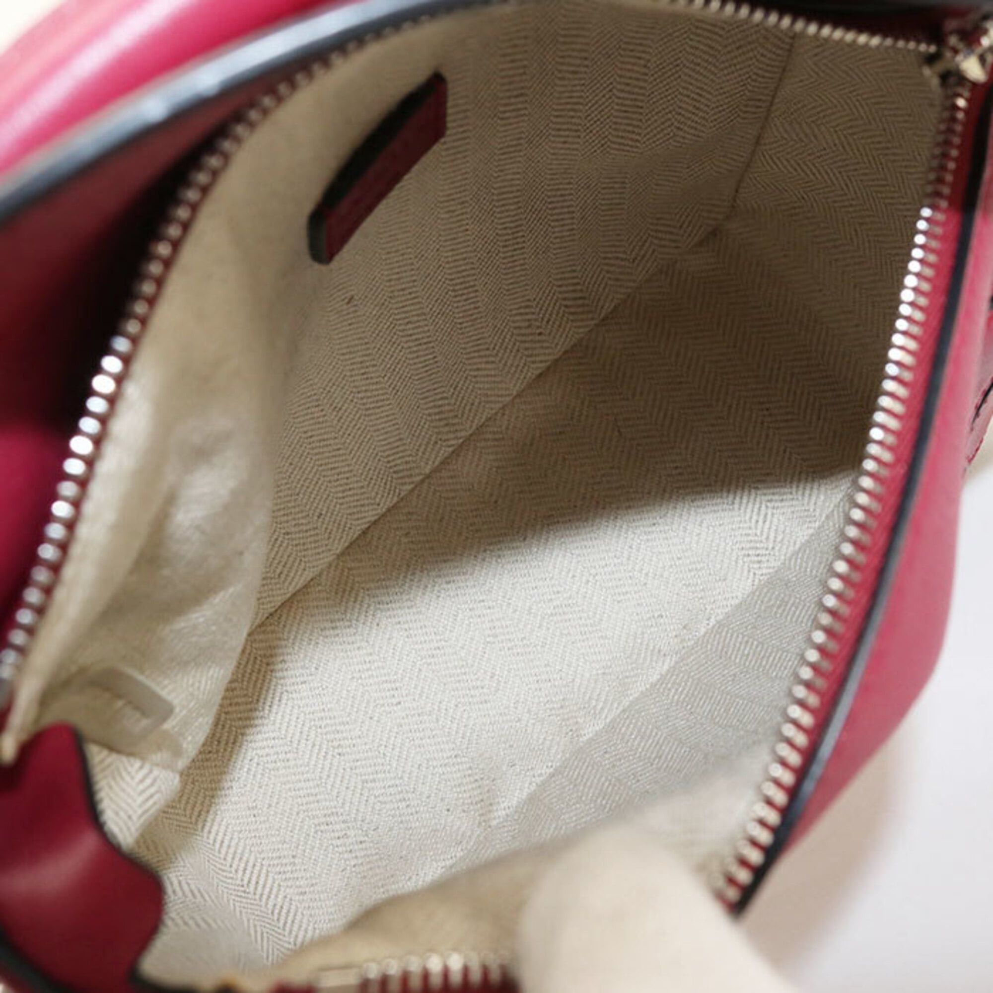 Loewe LOEWE Puzzle Bag Mini 2-Way Handbag for Women, Red Size ONE SIZE - 3 Thumbnail