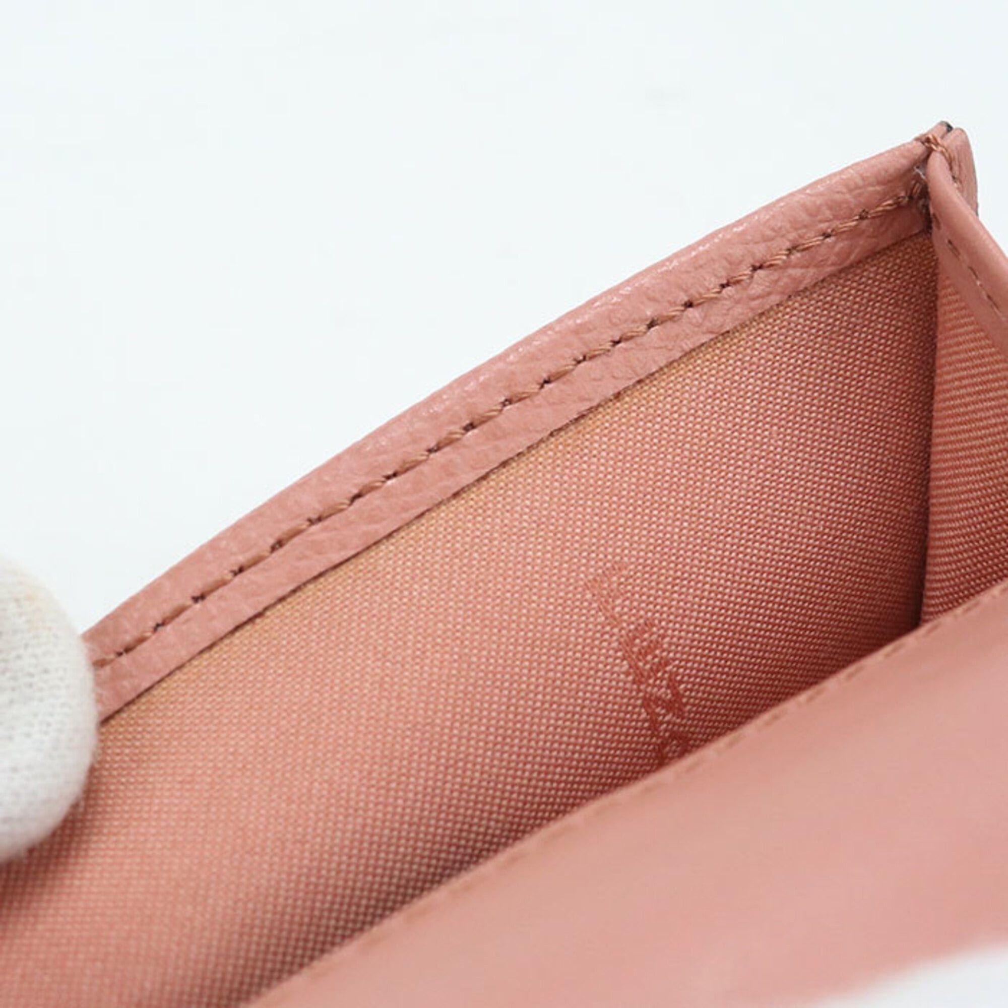 Fendi FENDI Tri-fold Wallet 8M0395 F is Fendi Women's Pink Size ONE SIZE - 8 Thumbnail