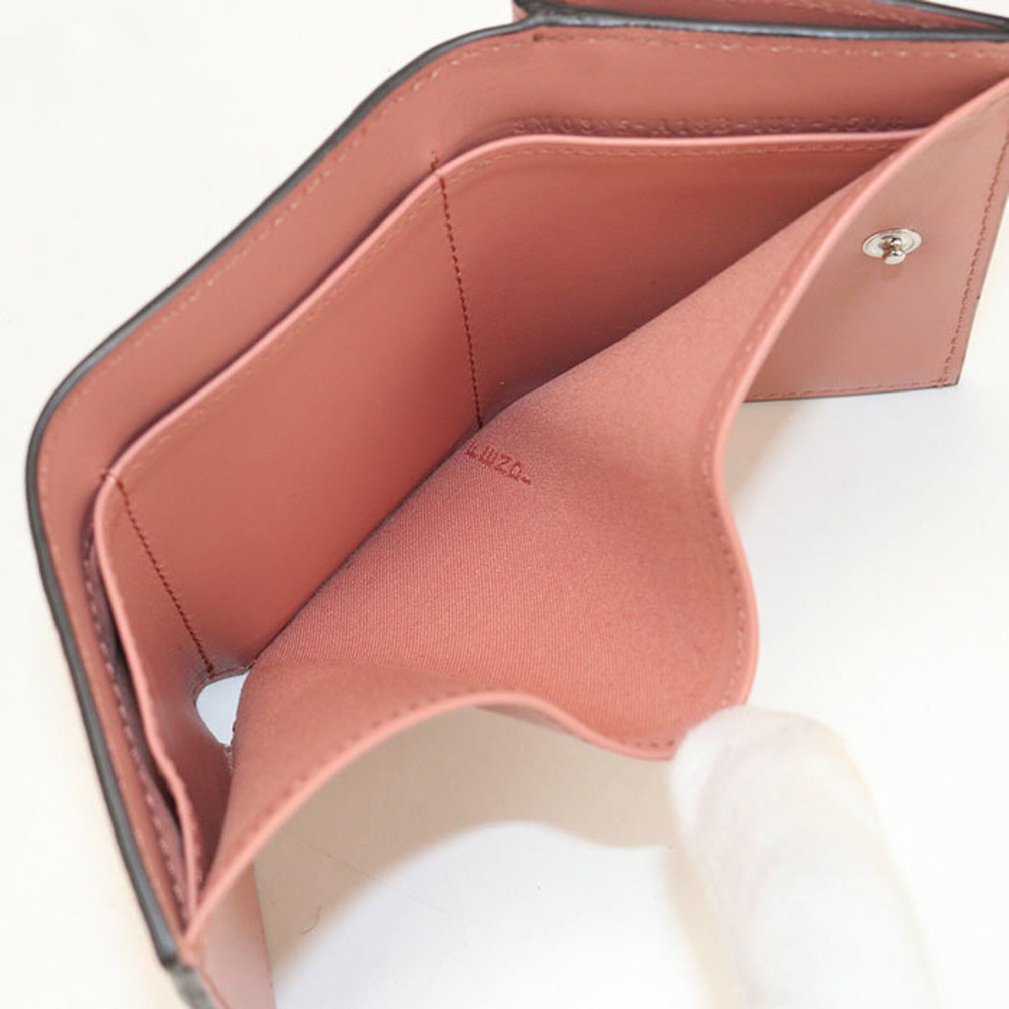 Fendi FENDI Tri-fold Wallet 8M0395 F is Fendi Women's Pink Size ONE SIZE - 5 Thumbnail