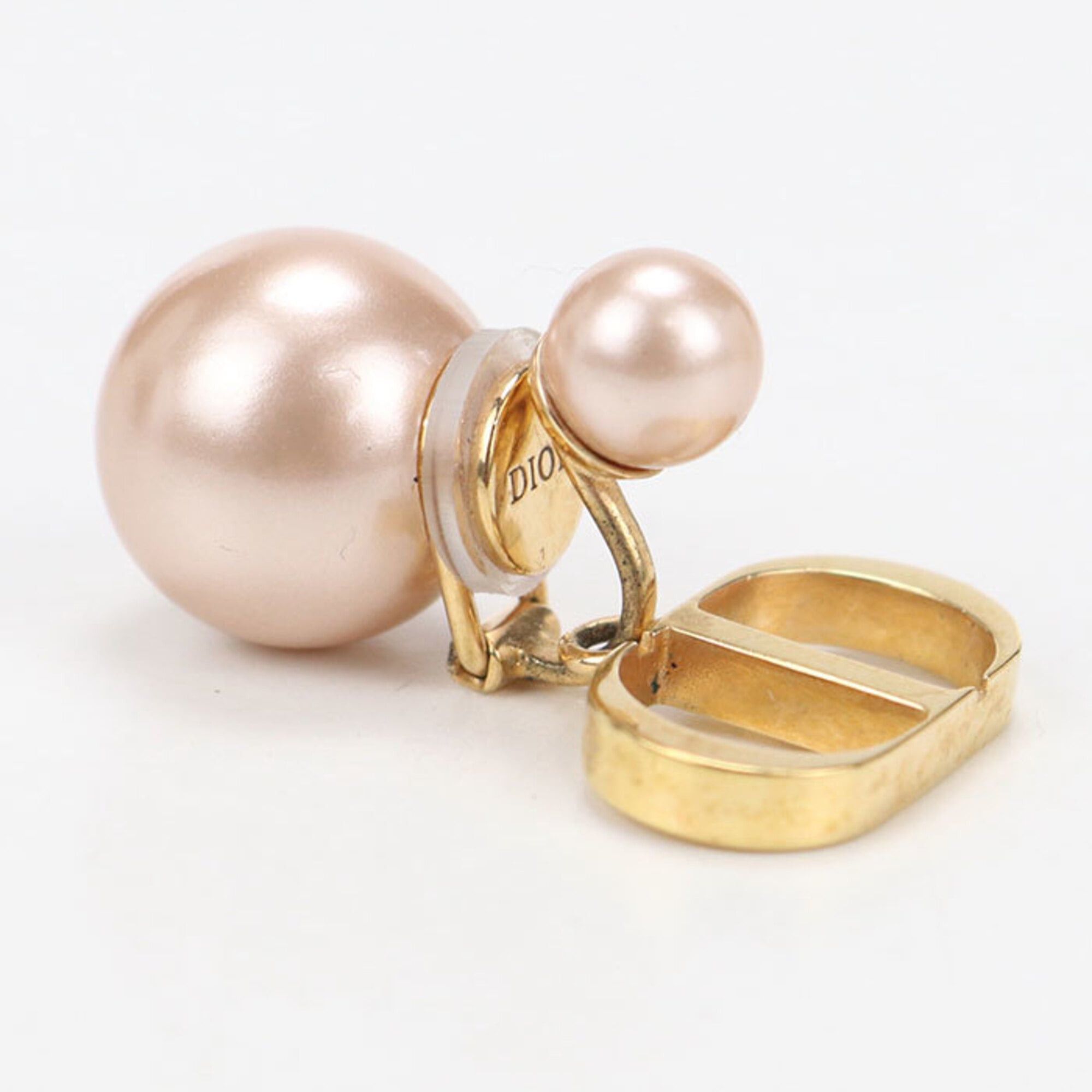 Dior Christian Dior DIOR Earrings E0386TRIRS Clip-on Dior Tribal Women's Gold Size ONE SIZE - 2 Thumbnail
