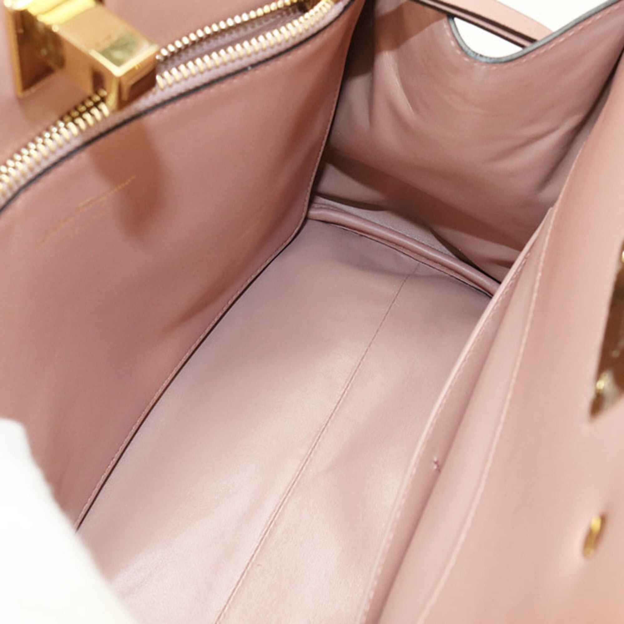 Salvatore Ferragamo Salvatore Ferragamo FERRAGAMO Ferragamo Tote Bag 21 H159 2WAY Gancini Women's Pink Size ONE SIZE - 4 Thumbnail