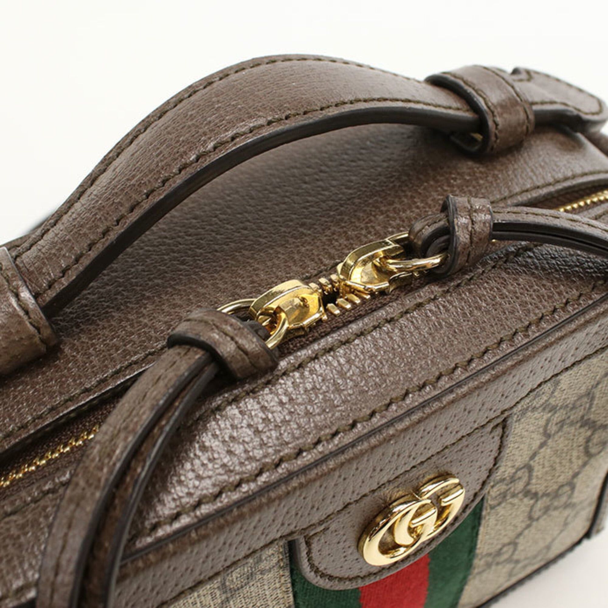 Gucci GUCCI Crossbody Shoulder Bag 602576 Chain GG Supreme Women's Beige Size ONE SIZE - 5 Thumbnail