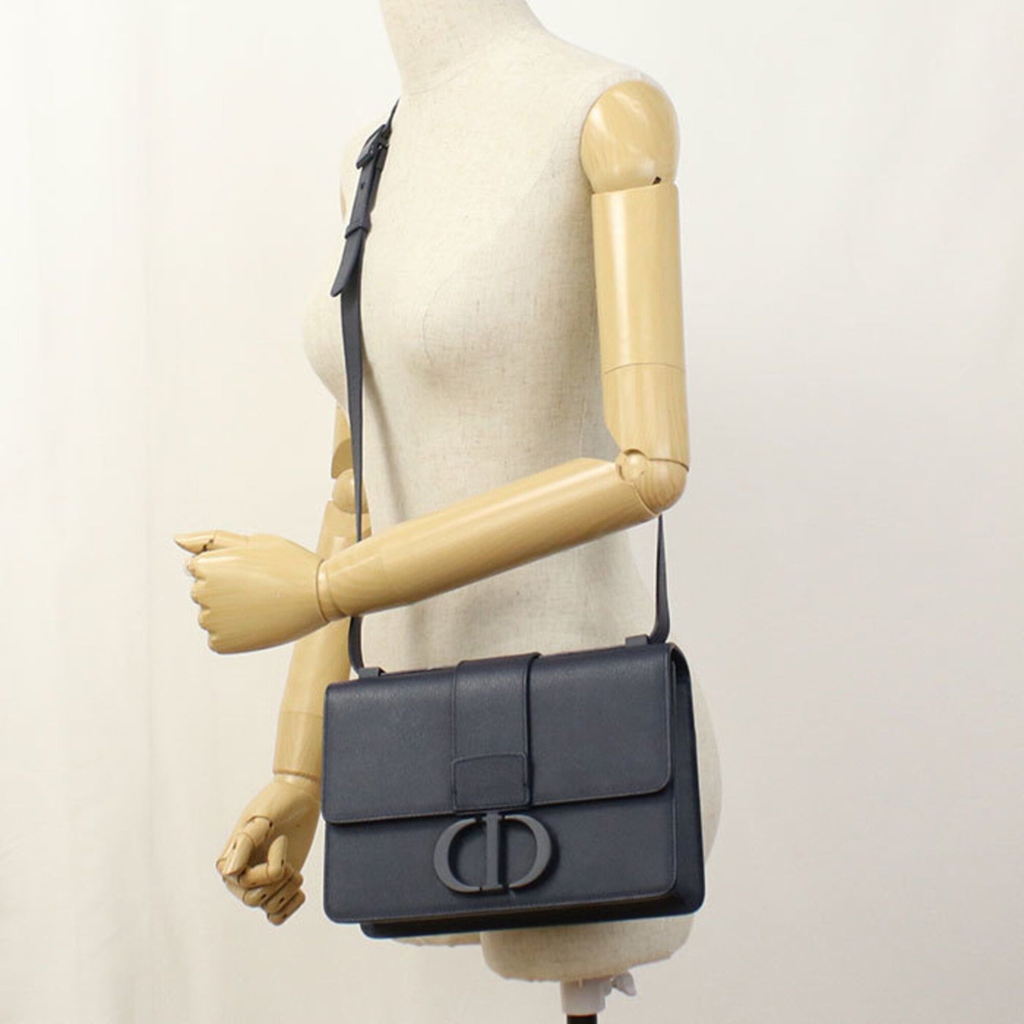 Dior Christian Dior DIOR Dior Crossbody Shoulder Bag 30 Montaigne Women's Navy Size ONE SIZE - 8 Thumbnail