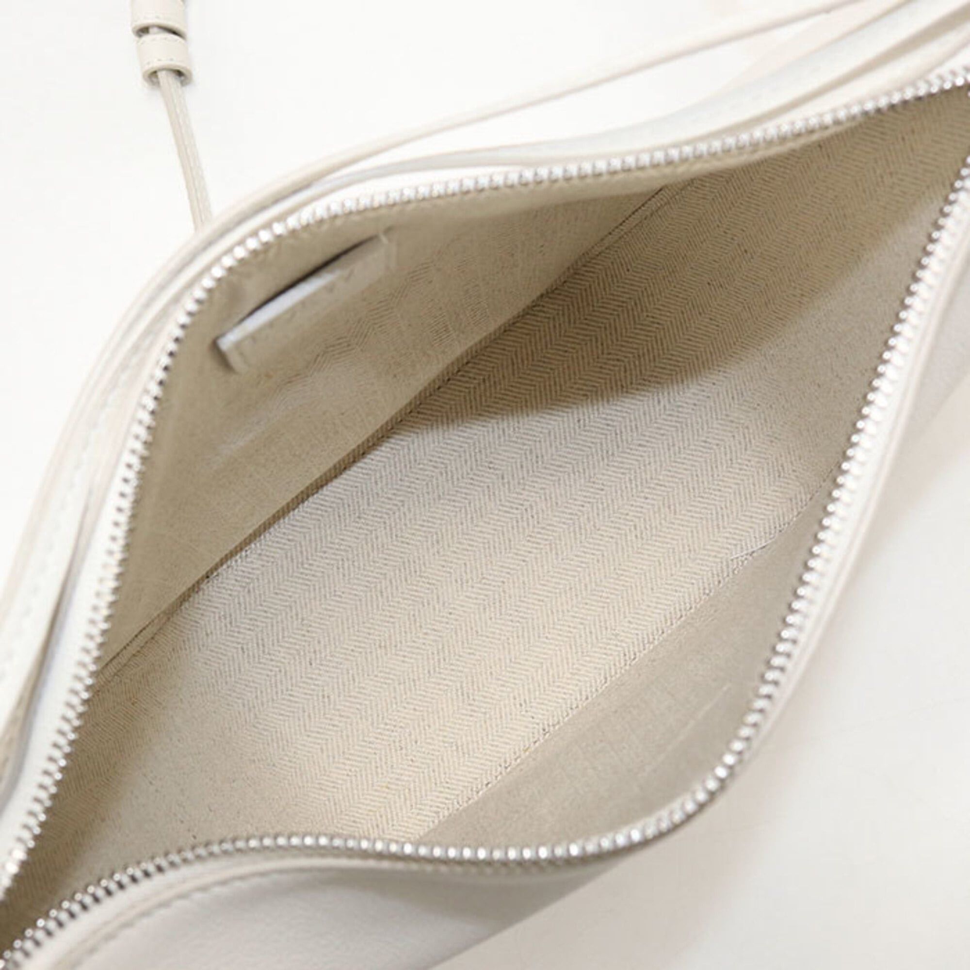 Loewe LOEWE (Loewe) Shoulder Bag, Hobo Bag Mini, 2-Way, Hammock, Women's, White Size ONE SIZE - 3 Thumbnail