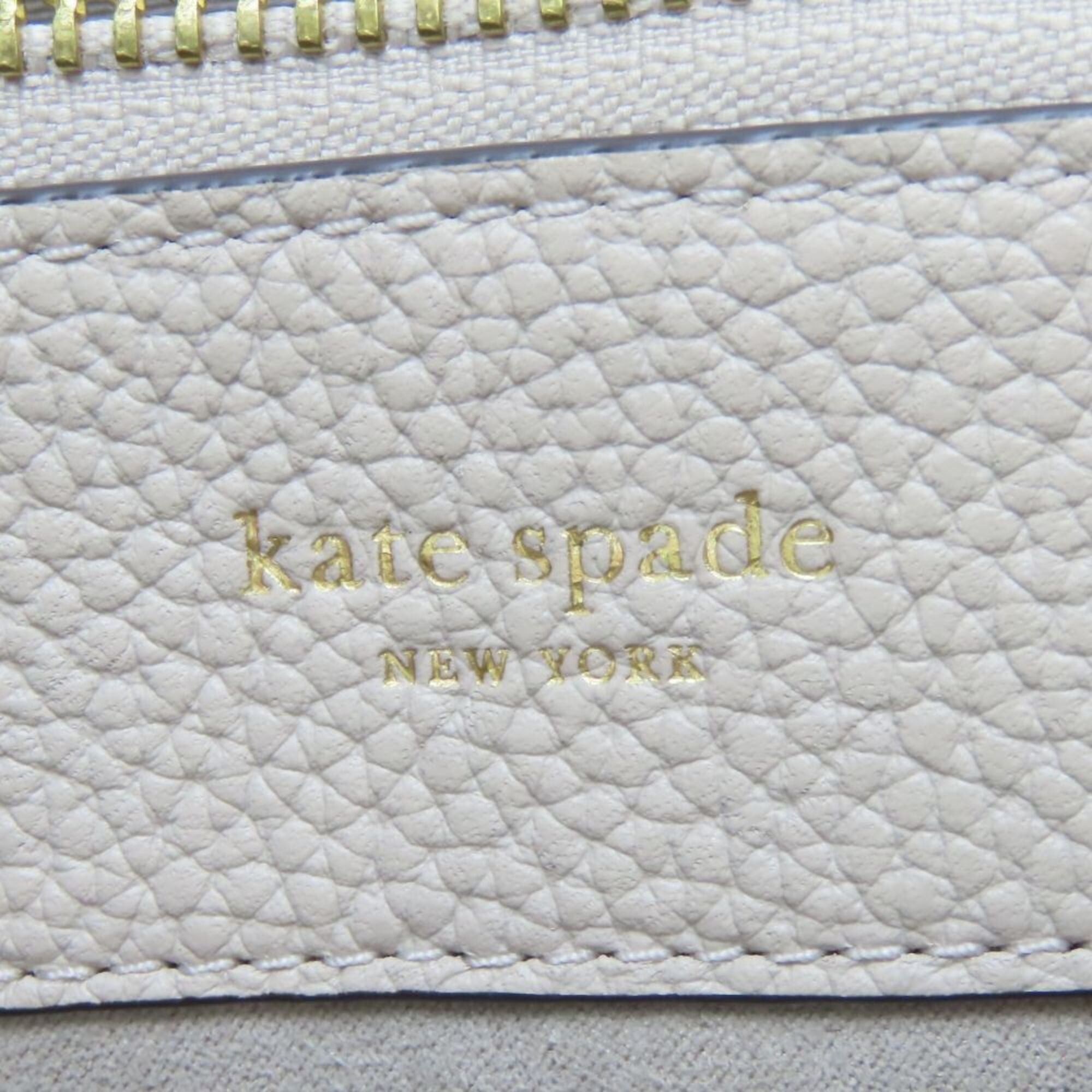 Kate Spade Kate Spade handbag, color-block leather, ivory/greige, gold hardware, shoulder bag, women's. Size ONE SIZE - 18 Thumbnail