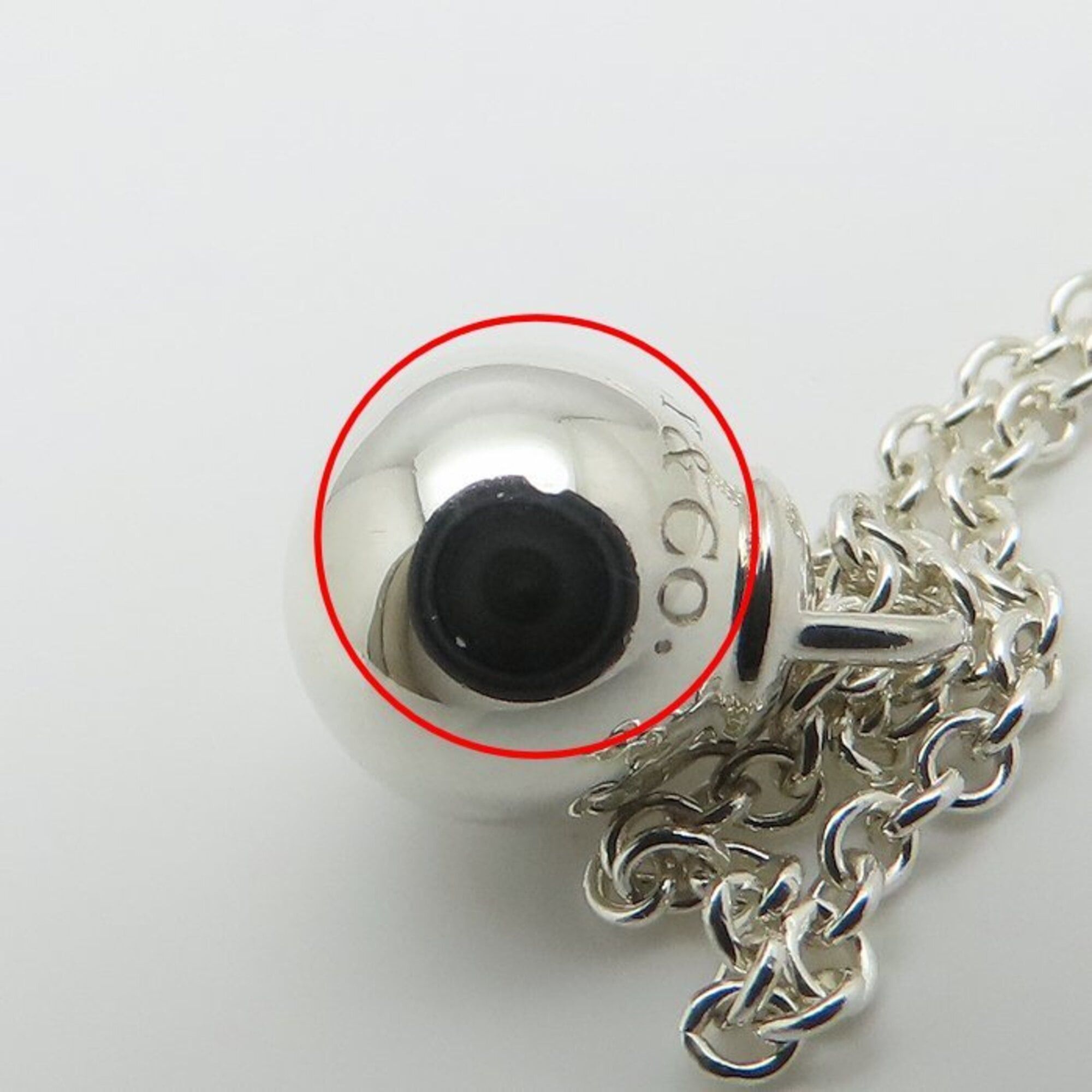 Tiffany & Co. TIFFANY&Co. Tiffany HardWear Ball Necklace, SV925, Women's, 295420 Size ONE SIZE - 10 Thumbnail