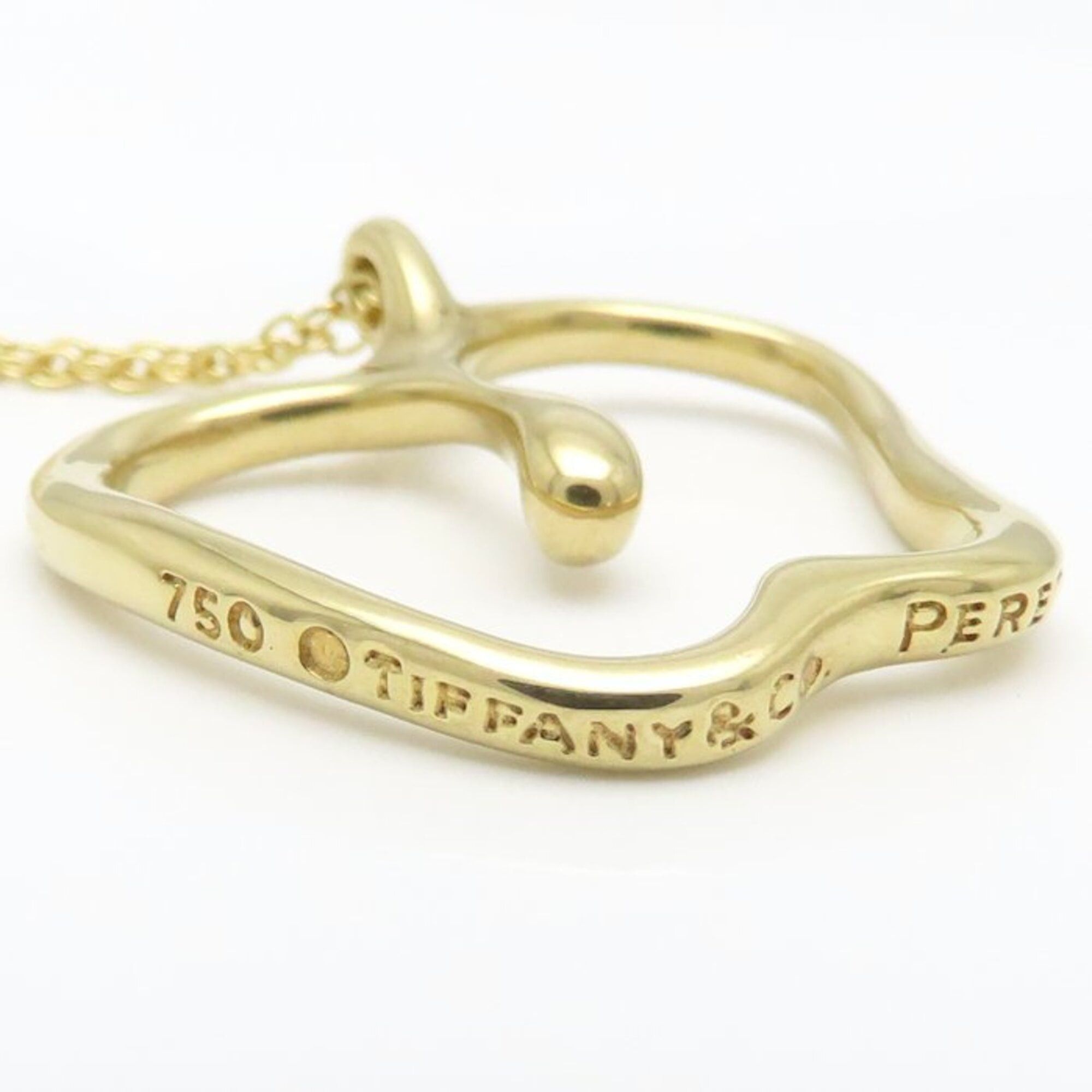 Tiffany & Co. TIFFANY&Co. Tiffany Apple Necklace Long Chain Elsa Peretti 18K Yellow Gold Women's 295413 Size ONE SIZE - 5 Thumbnail