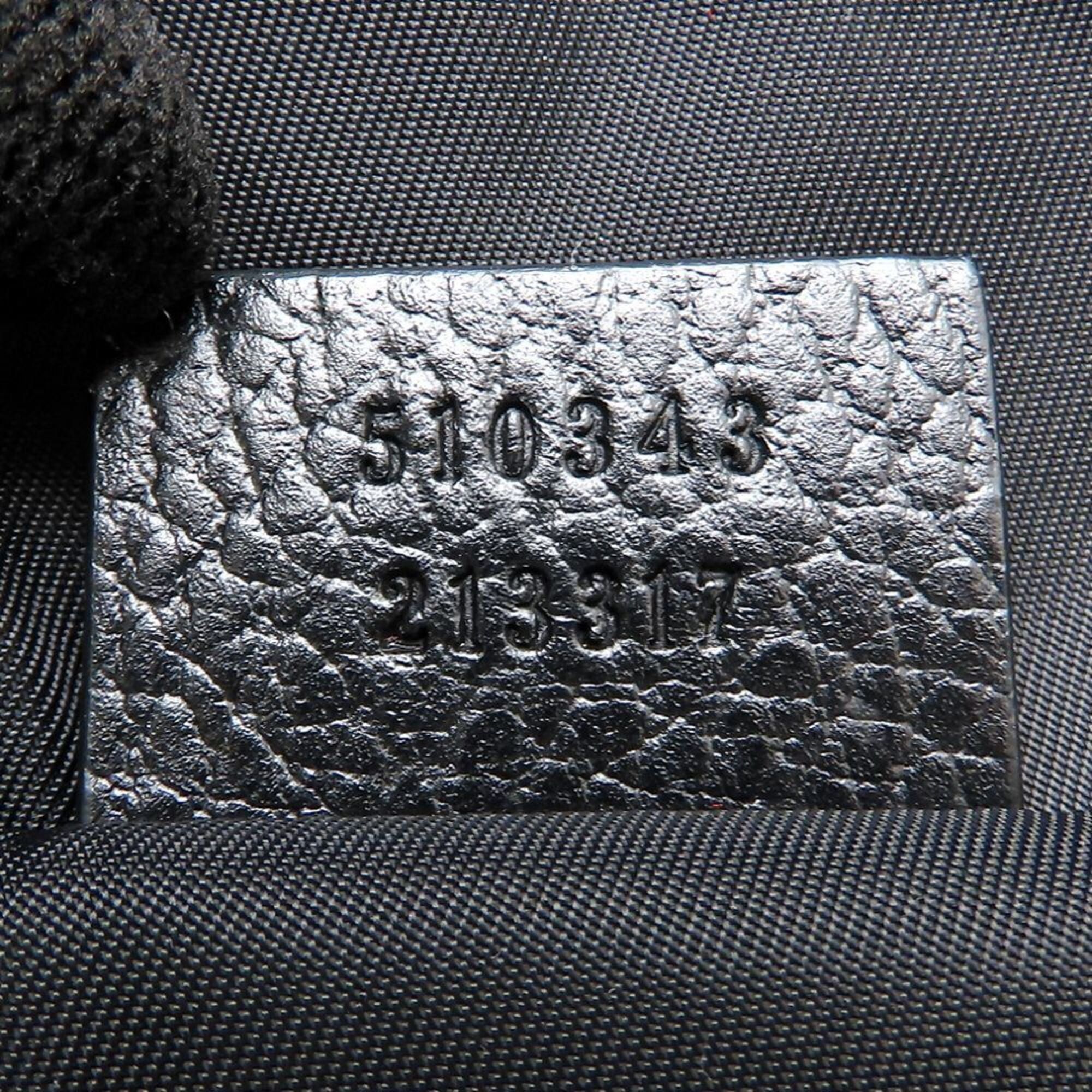 Gucci GUCCI 510343 Backpack, Nylon x Leather, Black, Outlet, Women's, 353225 Size ONE SIZE - 8 Thumbnail