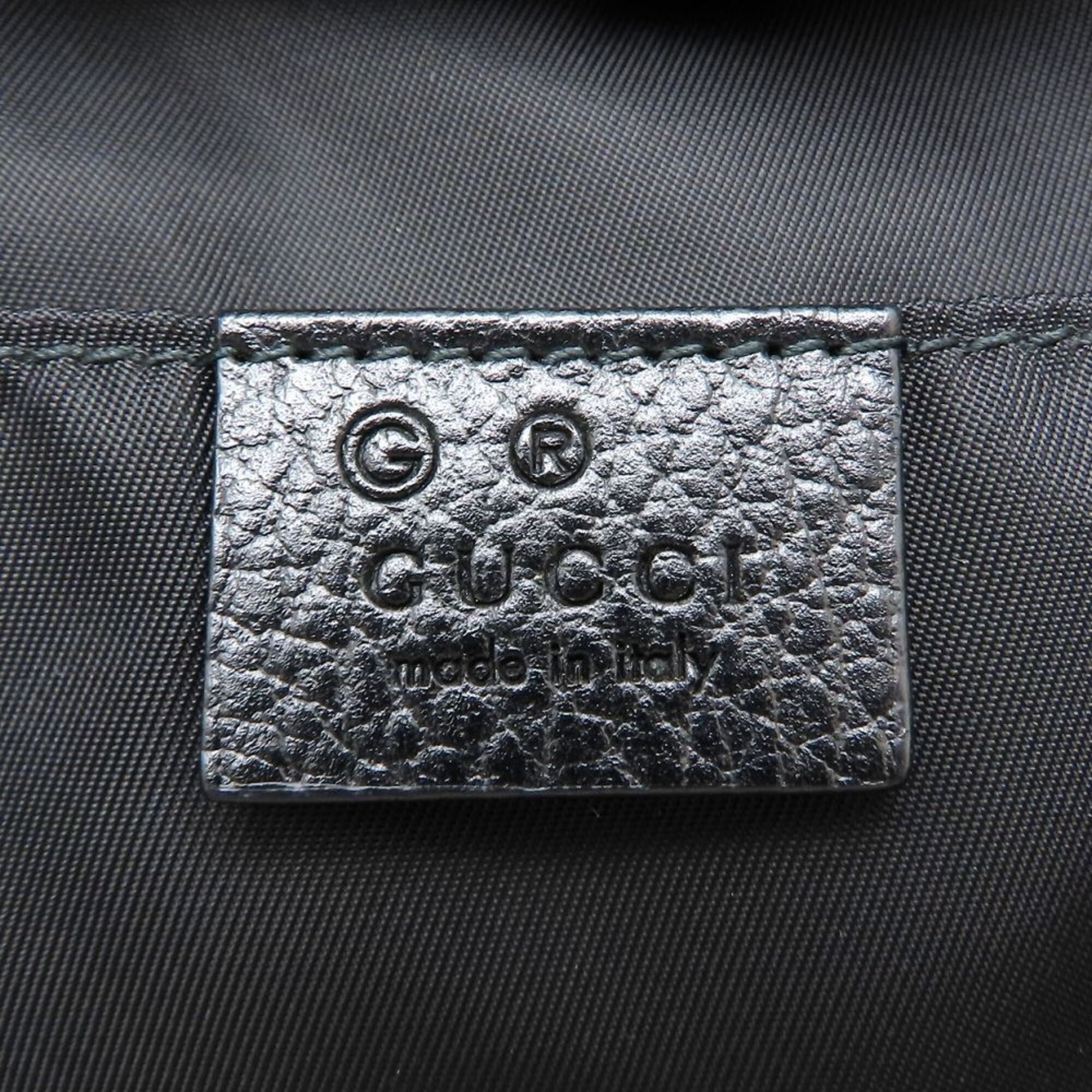 Gucci GUCCI 510343 Backpack, Nylon x Leather, Black, Outlet, Women's, 353225 Size ONE SIZE - 7 Thumbnail