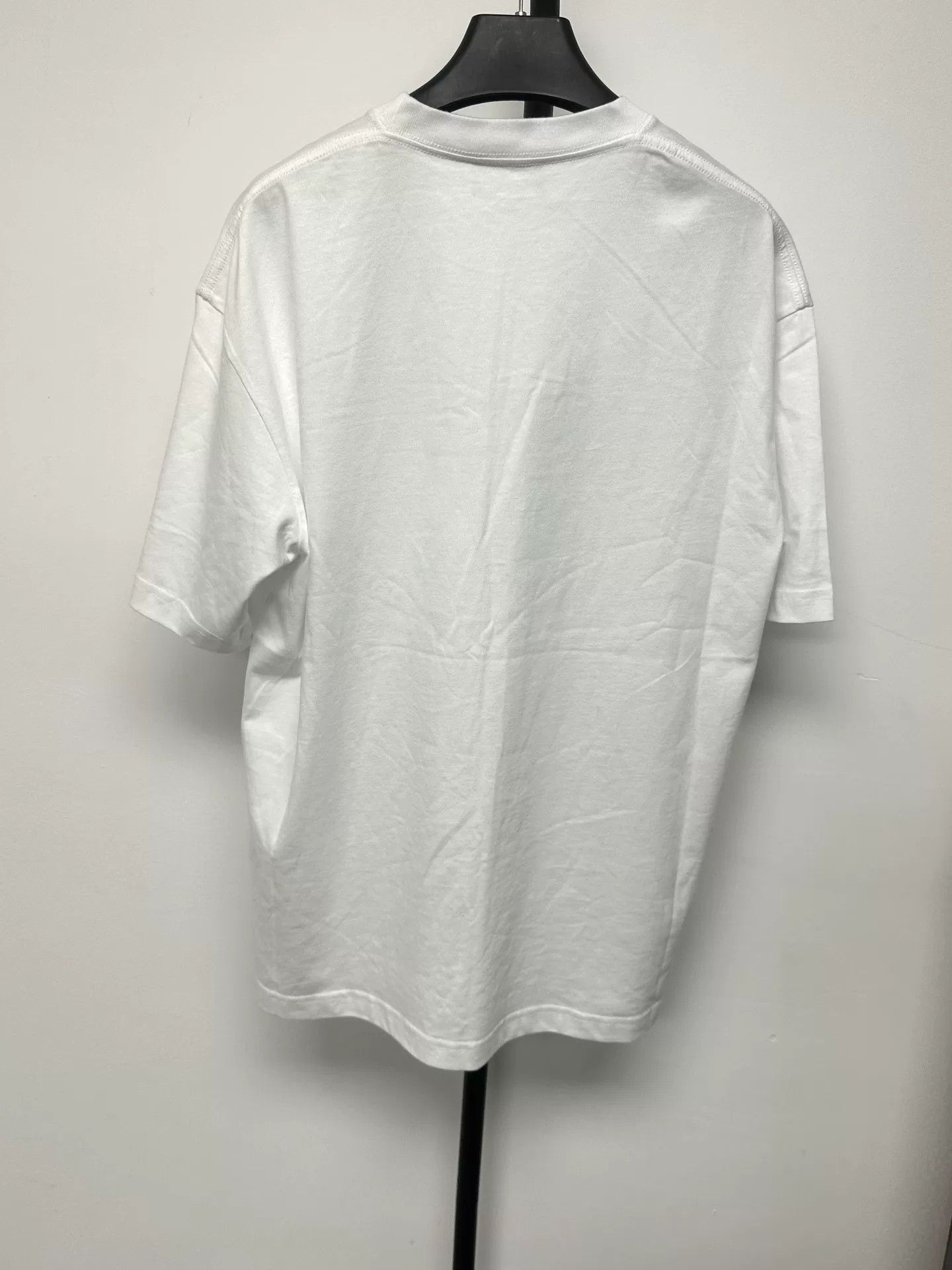 Balenciaga Balenciaga Logo Men's White XS T-Shirt Size US XS / EU 42 / 0 - 2 Thumbnail