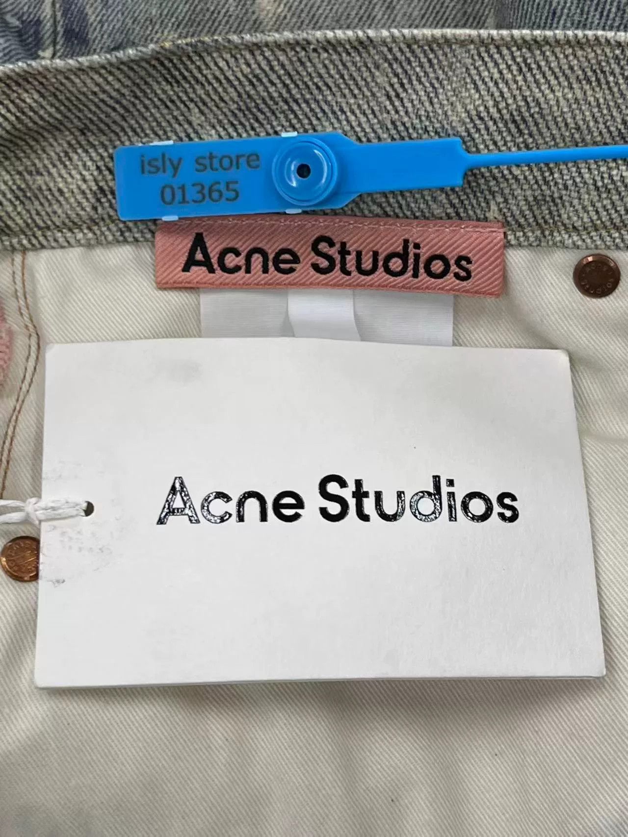 Acne Studios Acne Studios Men's Low-Waist Baggy Jeans Size US 27 - 4 Thumbnail