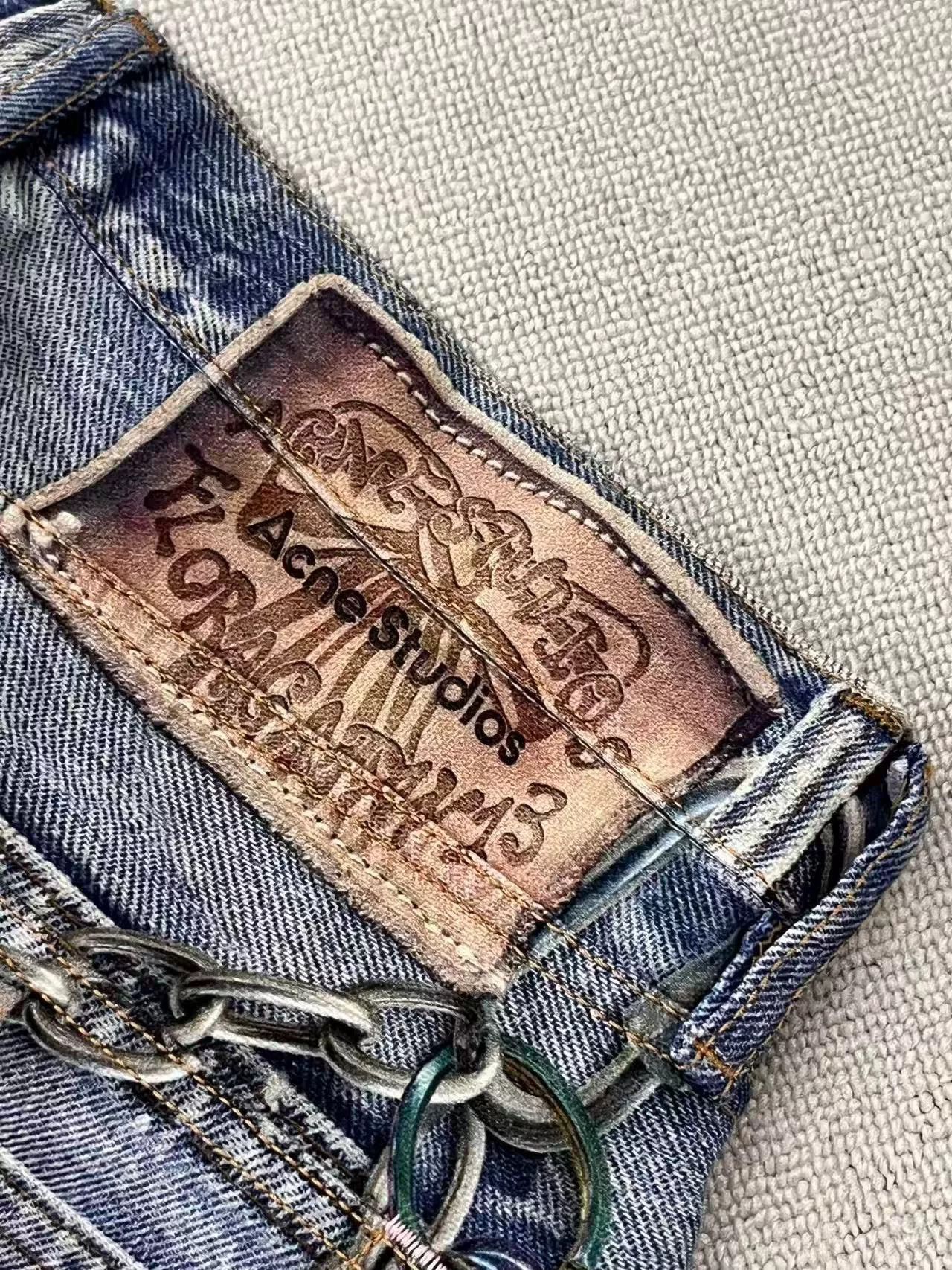 Acne Studios Acne Studios Men's Low-Waist Baggy Jeans Size US 27 - 5 Thumbnail