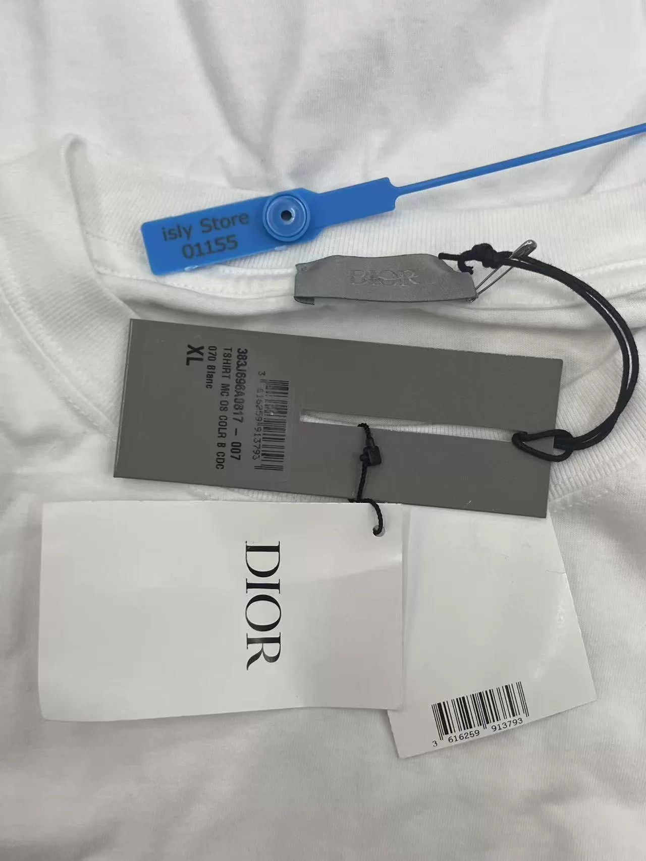 Dior Dior Men's Solid Crew Neck Short Sleeve T-Shirt Size US XS / EU 42 / 0 - 5 Thumbnail
