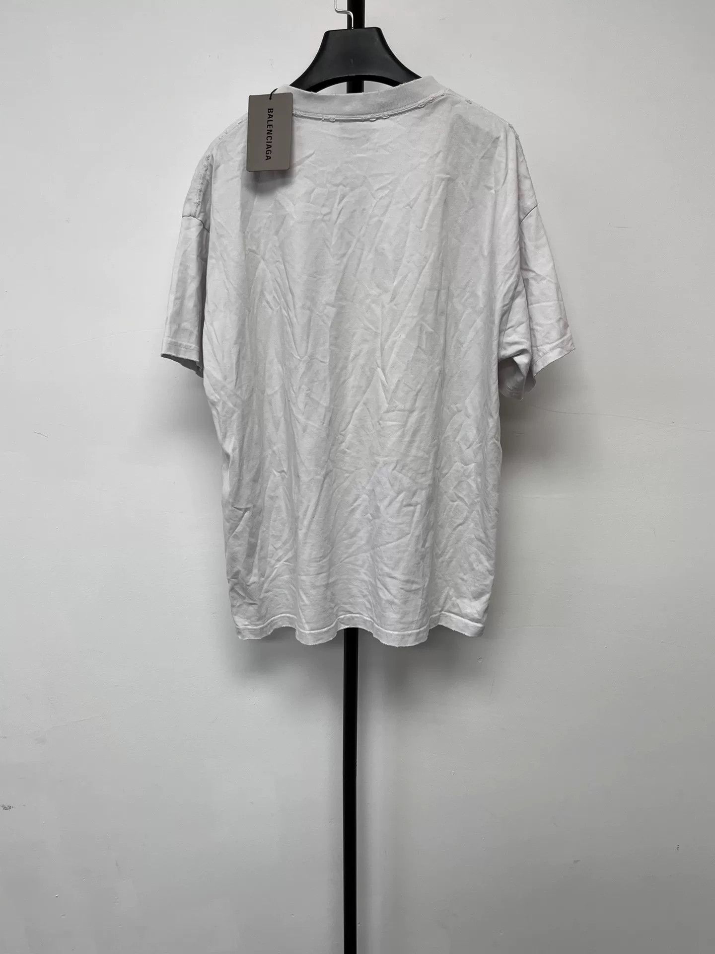 Balenciaga Balenciaga Mirror Logo Short-Sleeve T-Shirt Size US L / EU 52-54 / 3 - 2 Thumbnail