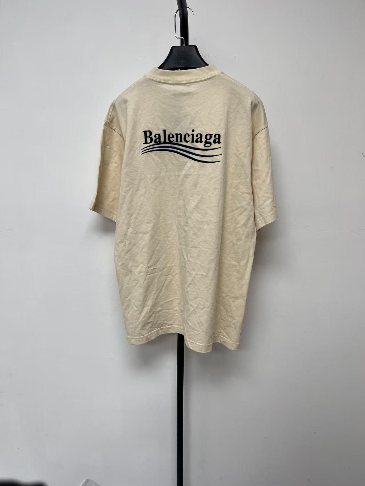 Balenciaga Balenciaga Men's Logo Print Crewneck T-Shirt Size US XS / EU 42 / 0 - 2 Thumbnail