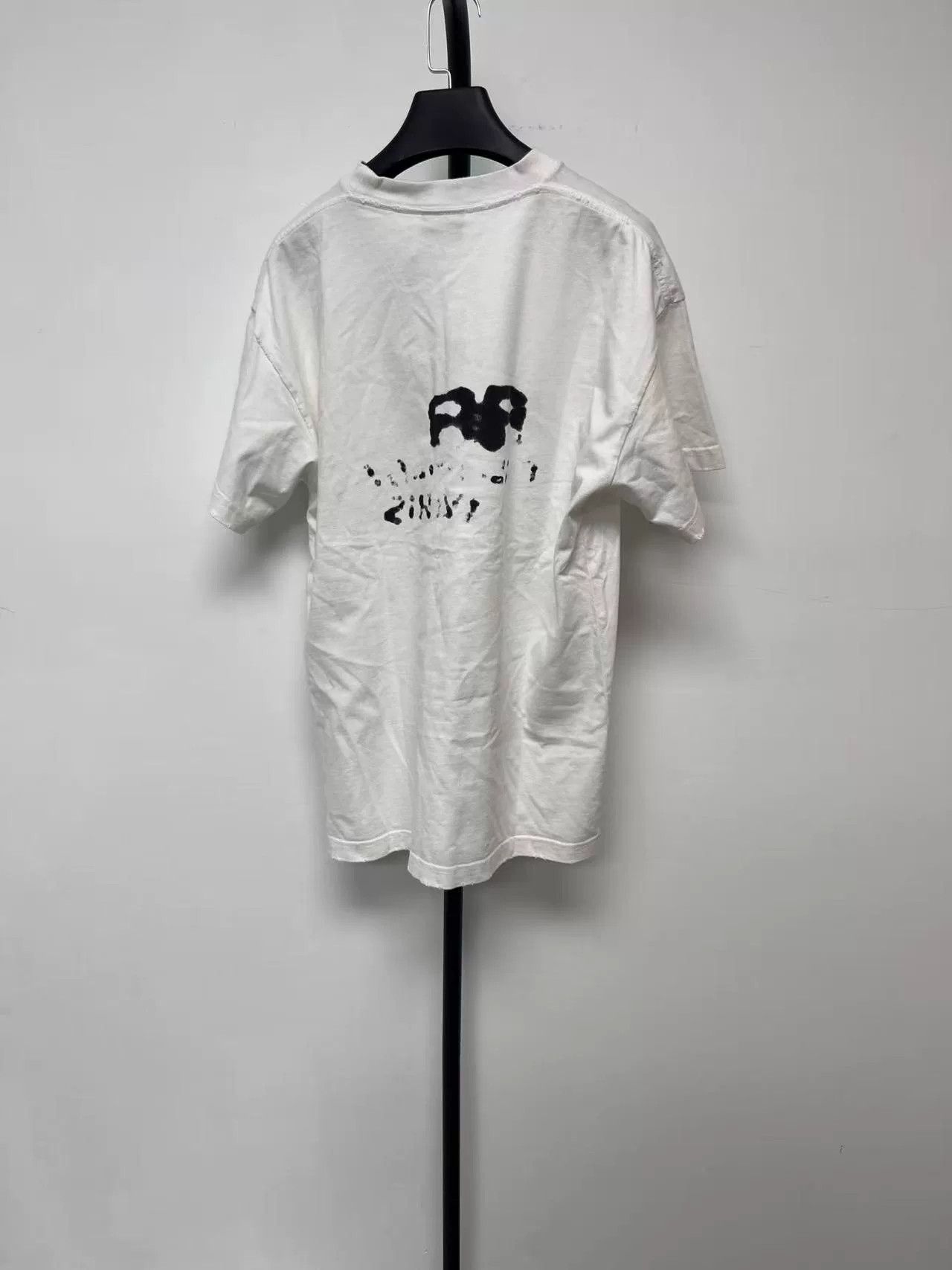 Balenciaga Balenciaga Logo Print Crewneck Short Sleeve T-Shirt Size US S / EU 44-46 / 1 - 2 Thumbnail