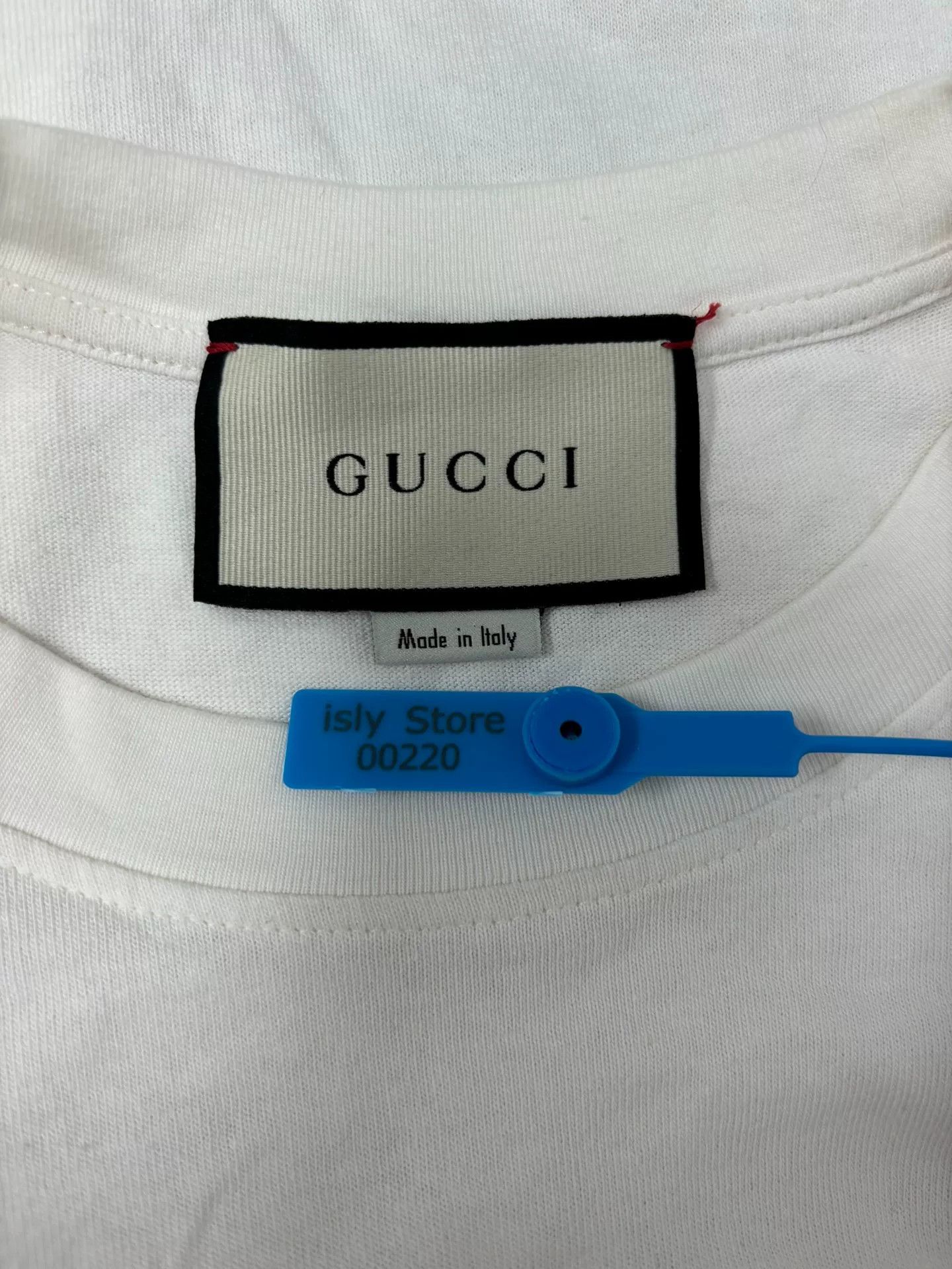 Gucci Gucci Logo Print Crewneck Short Sleeve T-Shirt Size S / US 4 / IT 40 - 4 Thumbnail