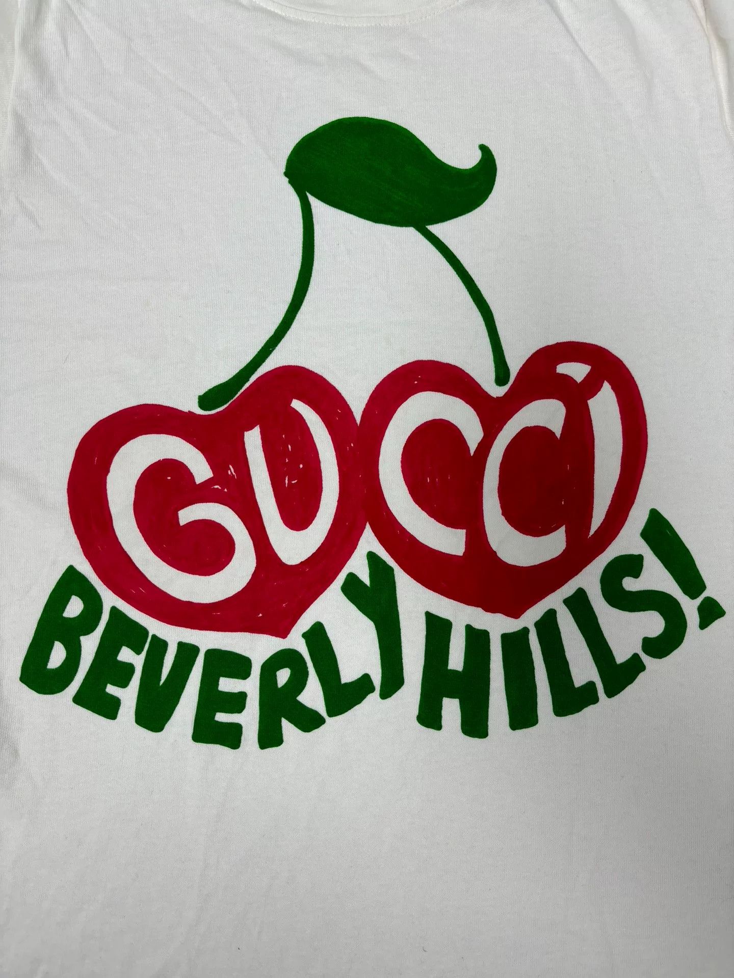 Gucci Gucci Logo Print Crewneck Short Sleeve T-Shirt Size S / US 4 / IT 40 - 3 Thumbnail