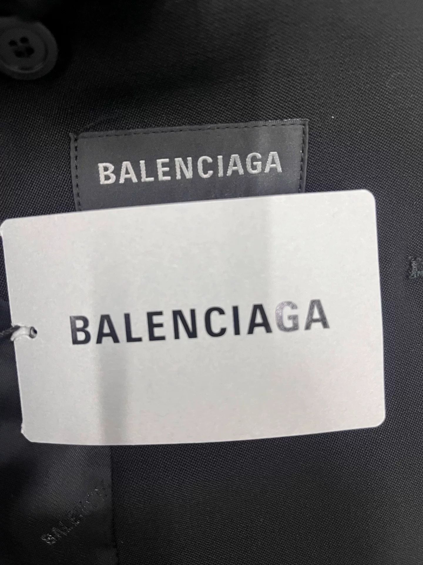 Balenciaga Balenciaga SS23 Solid Single-Breasted Blazer Size XS / US 0-2 / IT 36-38 - 3 Thumbnail
