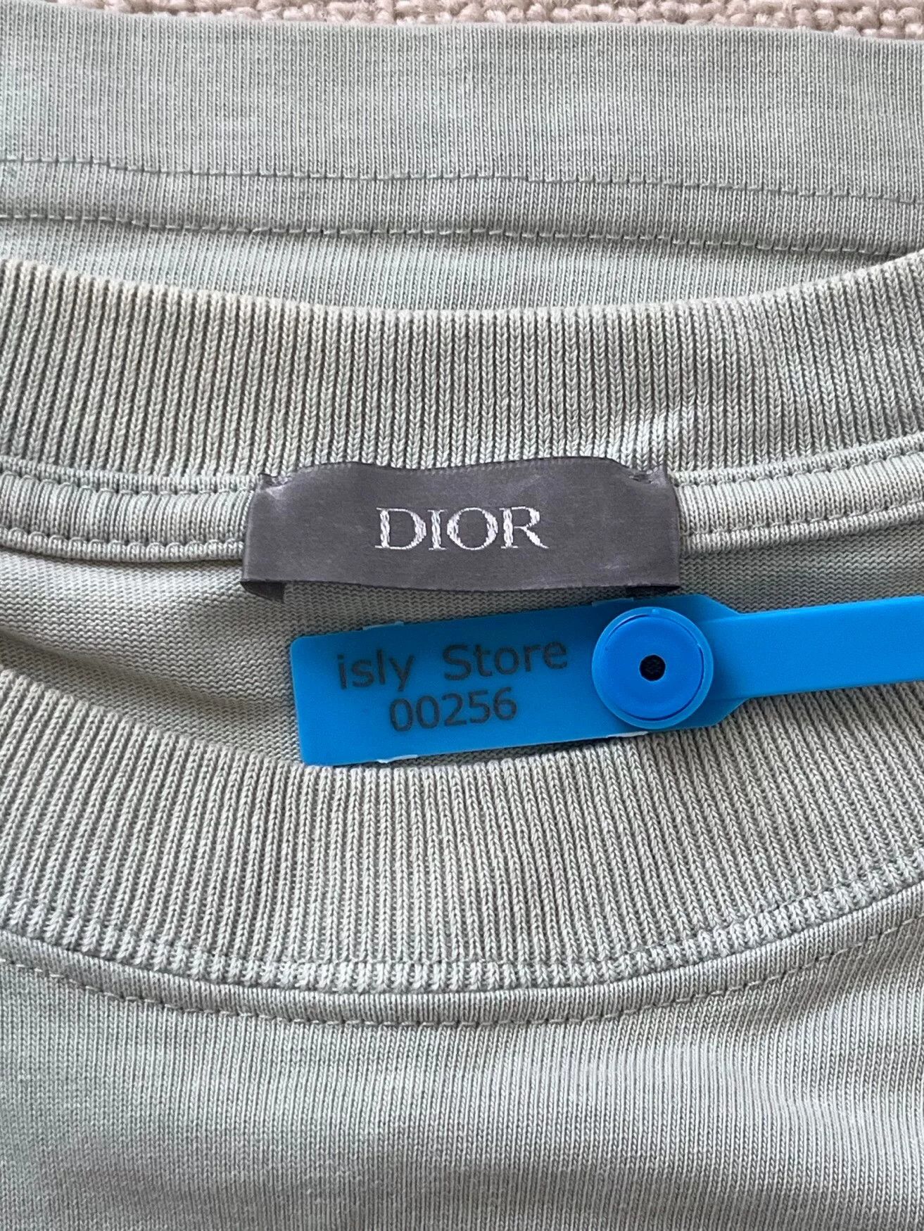 Dior DIOR Logo Stripe Short-Sleeve Men's T-Shirt Size US L / EU 52-54 / 3 - 5 Thumbnail