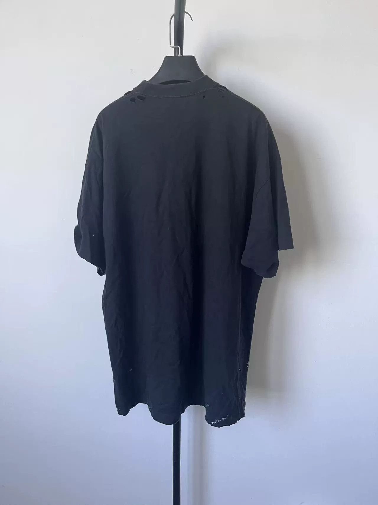 Balenciaga Balenciaga Metallica Lightning Letter T-Shirt Size US S / EU 44-46 / 1 - 2 Thumbnail