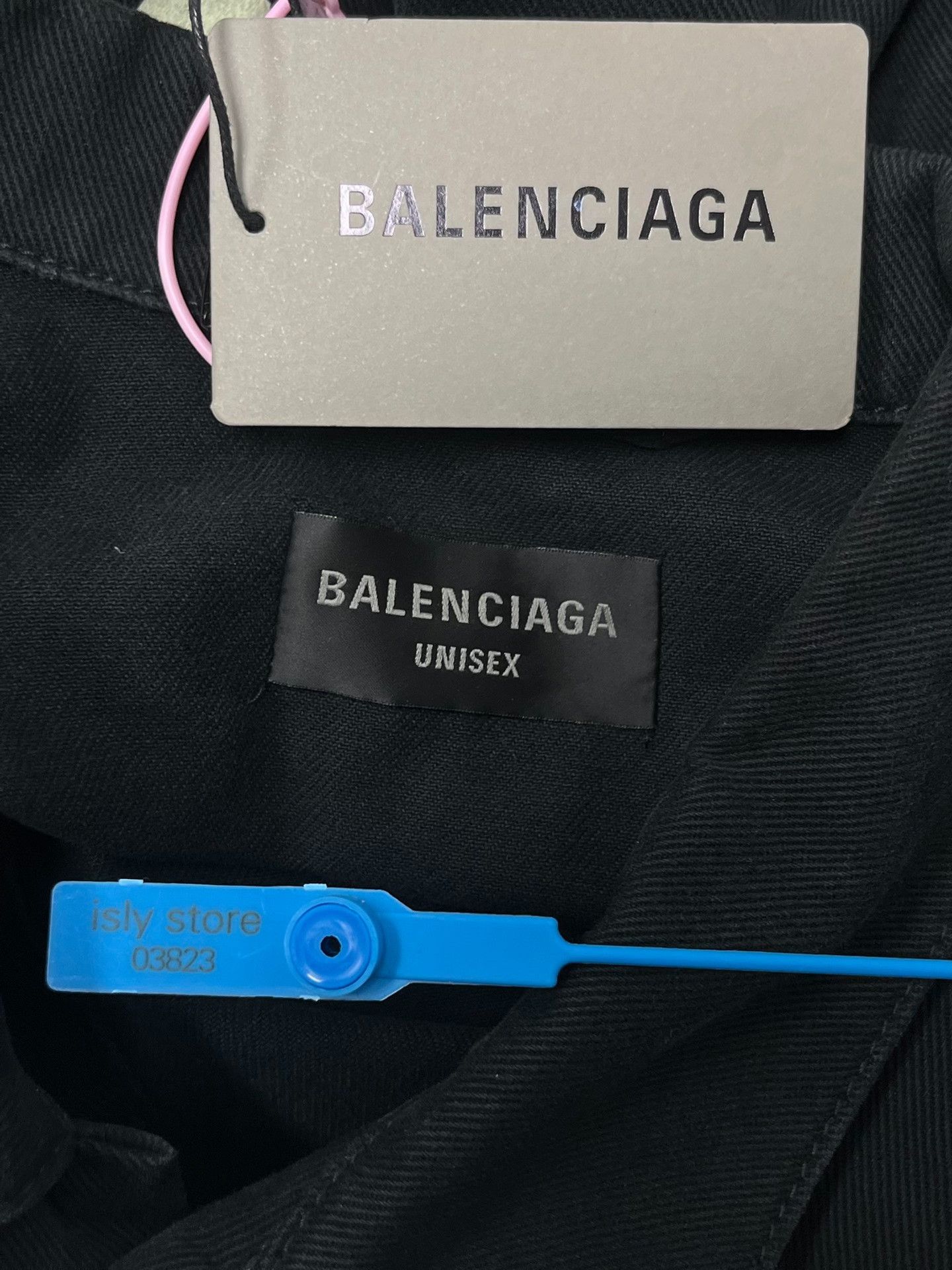 Balenciaga Balenciaga Logo Print Oversized Denim Jacket Size US M / EU 48-50 / 2 - 4 Thumbnail
