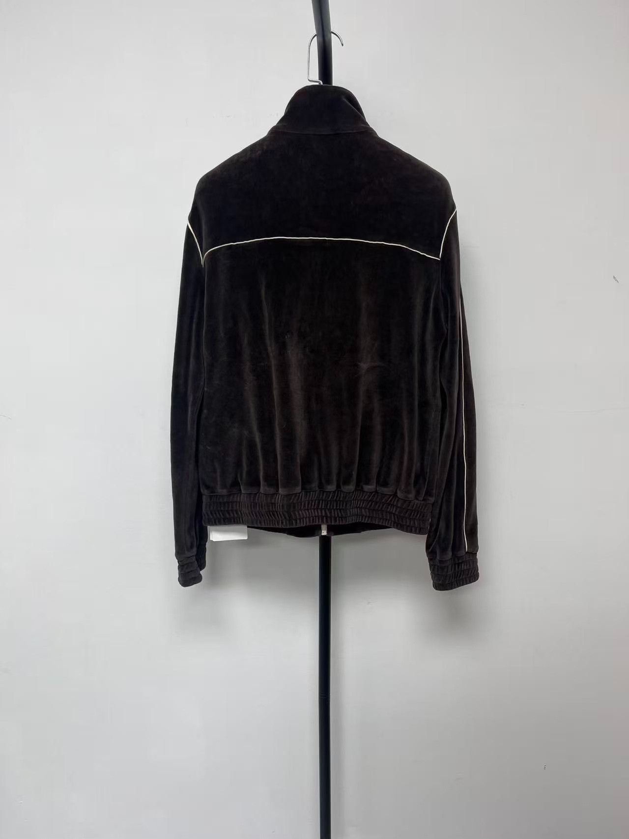 Celine Celine Men's Brown Stand Collar Jacket Size US XS / EU 42 / 0 - 2 Thumbnail