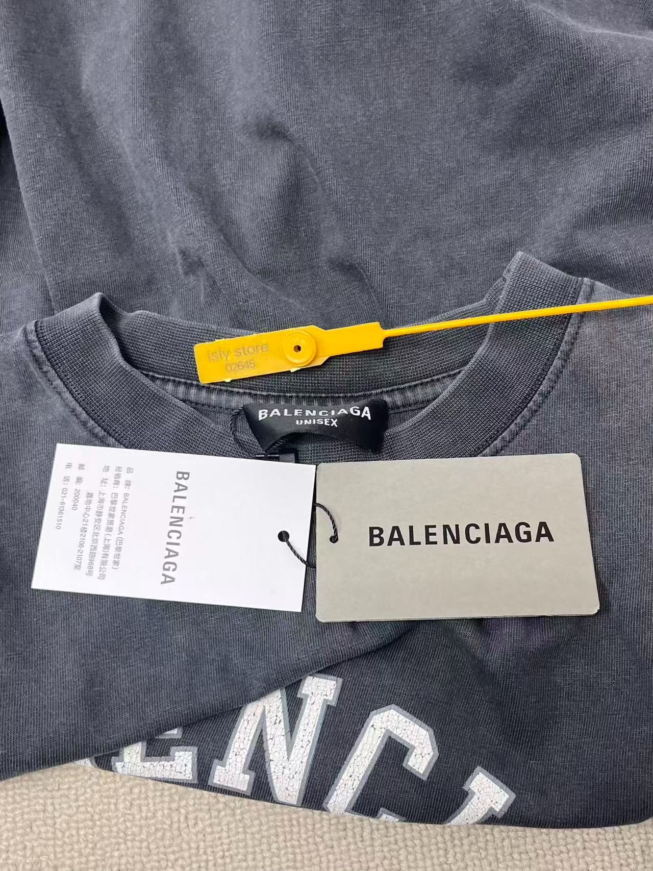 Balenciaga Balenciaga 1917 Logo Vintage Washed Oversized T-shirt Size US M / EU 48-50 / 2 - 5 Thumbnail