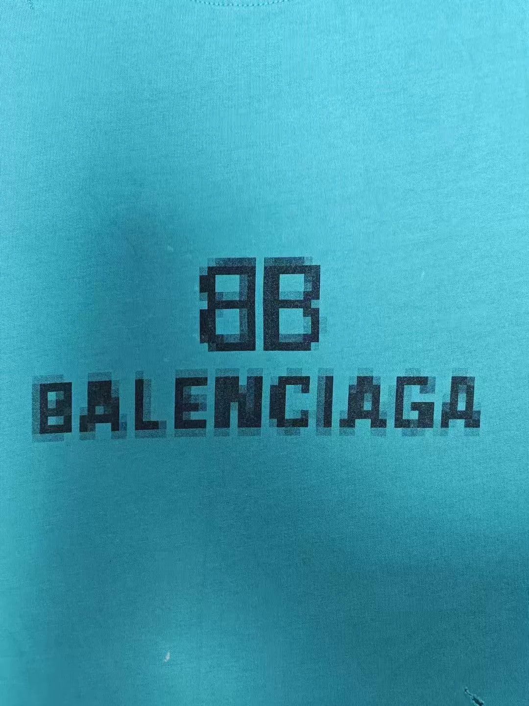 Balenciaga Balenciaga 22SS Mosaic Distressed Vintage T-shirt Size US XS / EU 42 / 0 - 3 Thumbnail