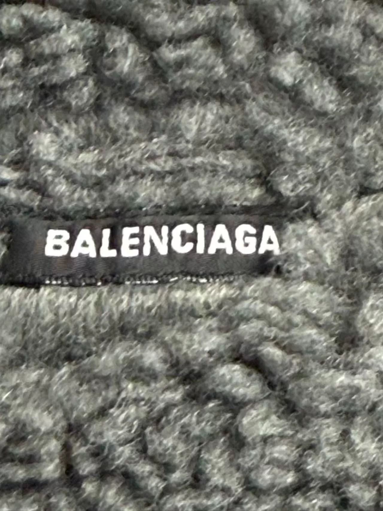 Balenciaga Balenciaga Solid High Neck Single-Breasted Jacket Size US S / EU 44-46 / 1 - 3 Thumbnail