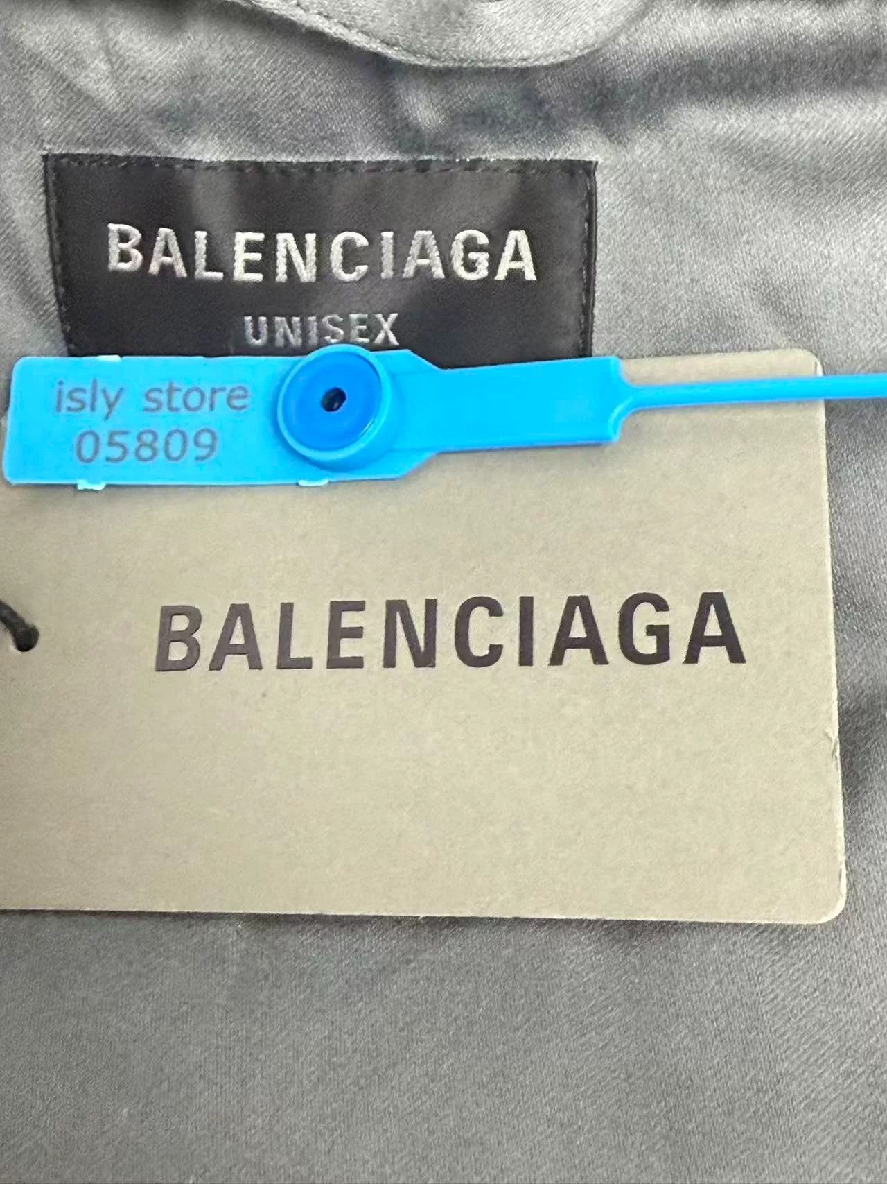 Balenciaga Balenciaga Solid High Neck Single-Breasted Jacket Size US S / EU 44-46 / 1 - 5 Thumbnail