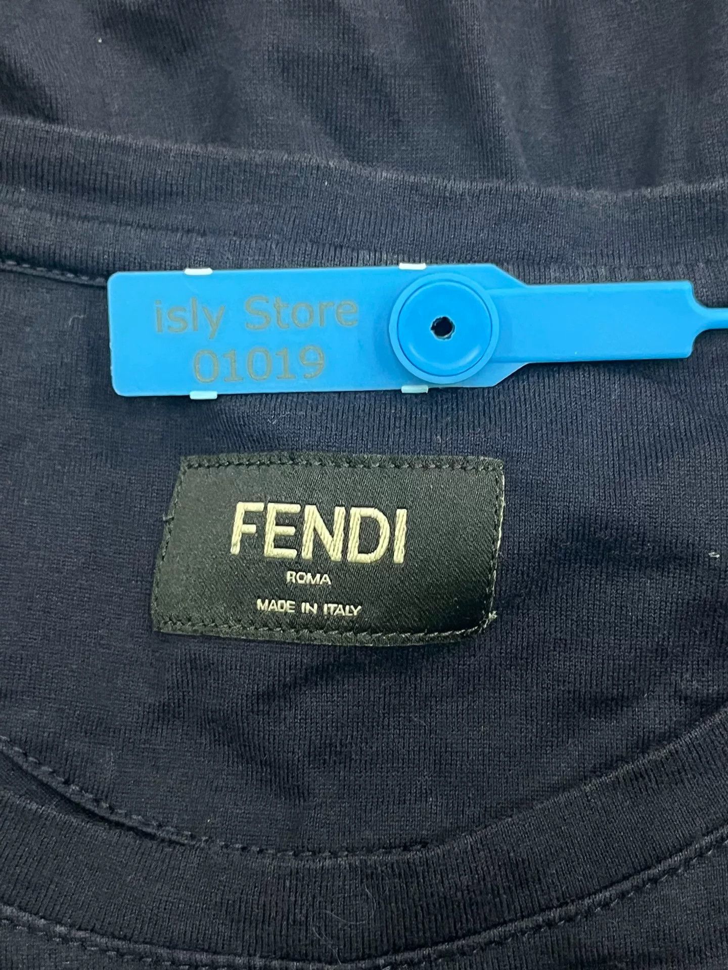 Fendi Fendi Eye Logo Short Sleeve T-Shirt Size US L / EU 52-54 / 3 - 4 Thumbnail