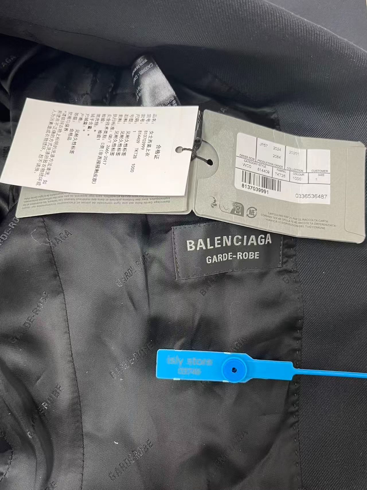 Balenciaga Balenciaga Solid Single-Breasted Casual Blazer Size US S / EU 44-46 / 1 - 4 Thumbnail