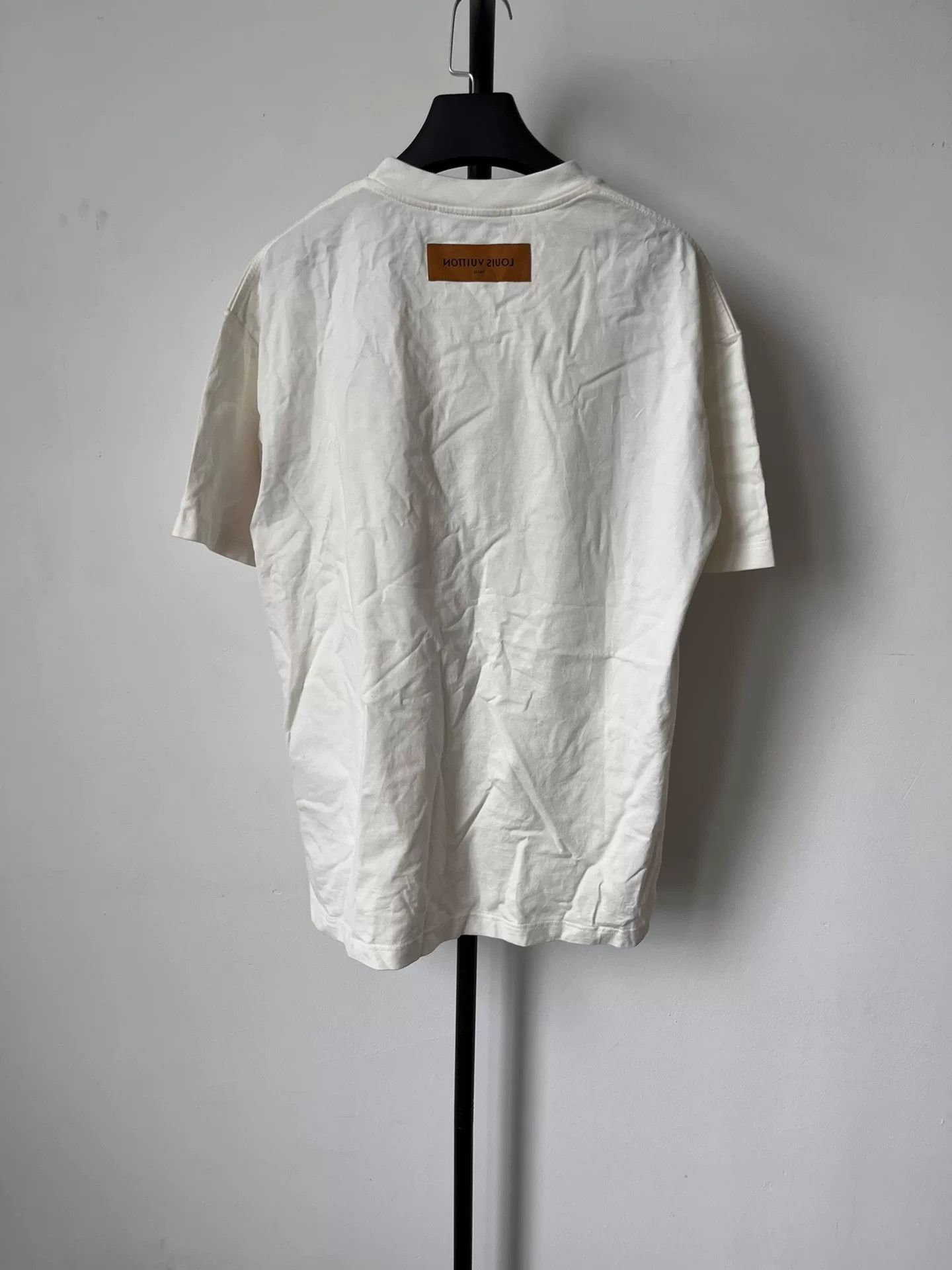 Louis Vuitton Louis Vuitton Letter Print Short Sleeve T-Shirt Size US M / EU 48-50 / 2 - 2 Thumbnail