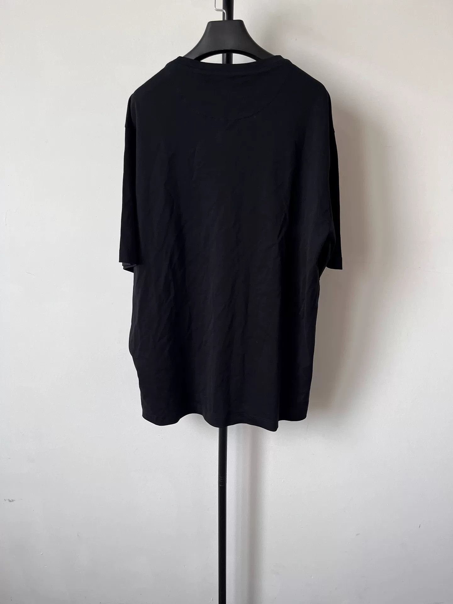 Prada PRADA FW22 Men's Solid Logo Cotton T-Shirt Size US M / EU 48-50 / 2 - 2 Thumbnail