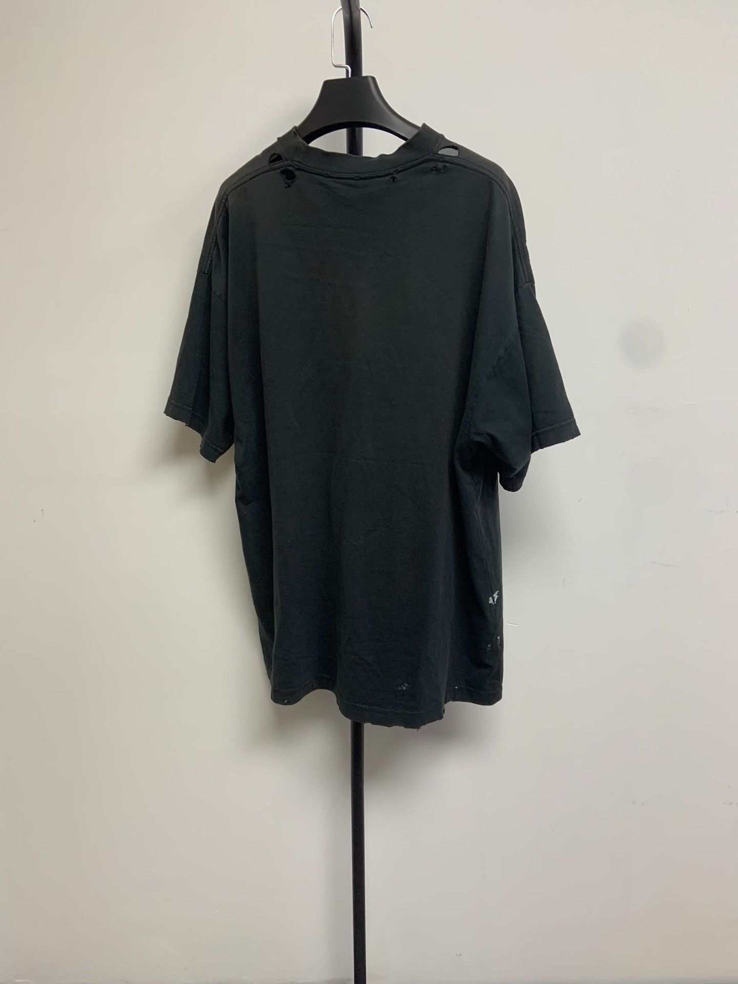 Balenciaga Balenciaga Metallica Lightning Logo Short-Sleeve T-Shirt Size US M / EU 48-50 / 2 - 2 Thumbnail